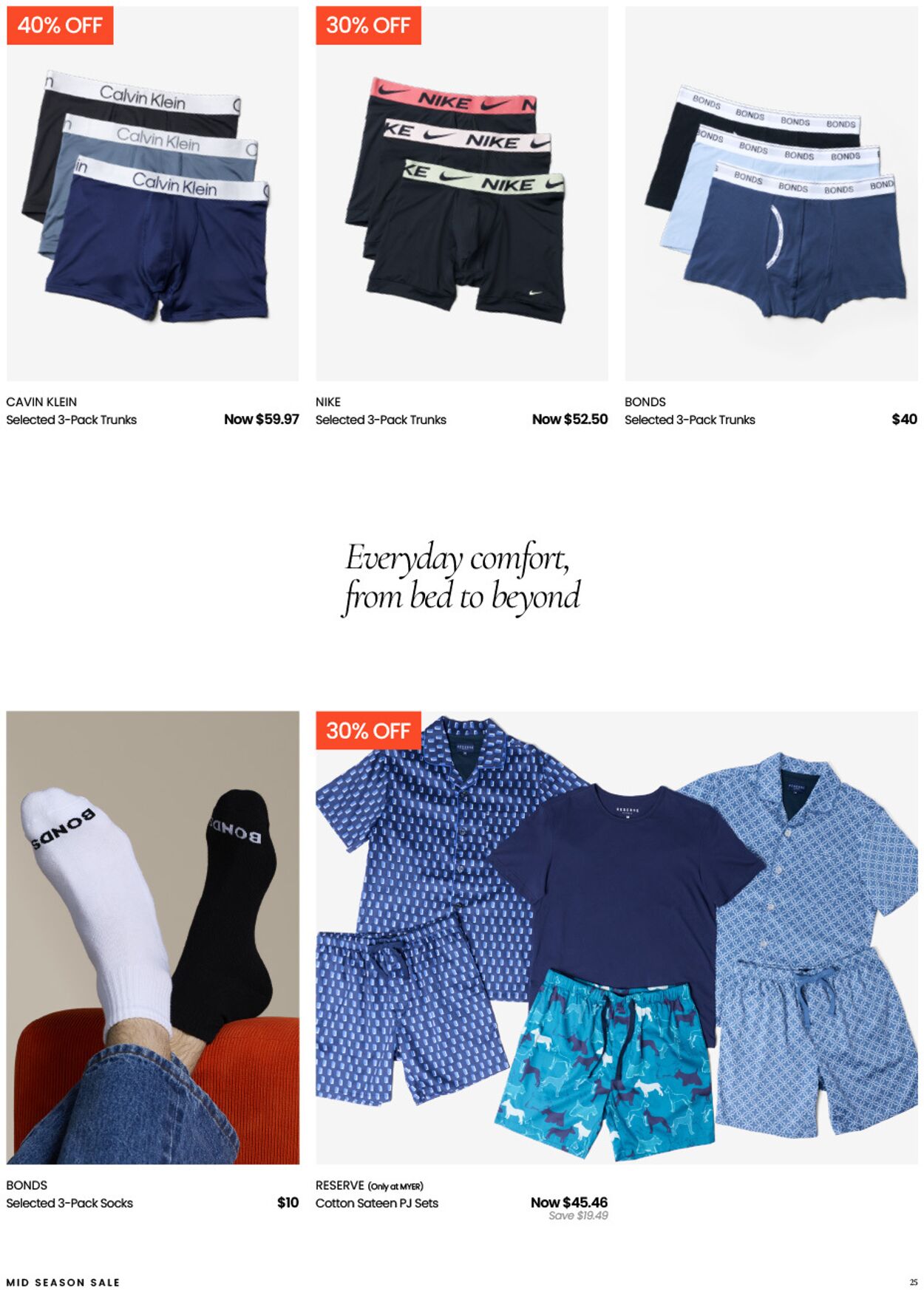 Catalogue Myer 10.09.2025 - 25.07.2026