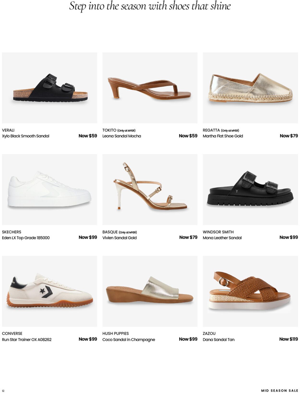 Catalogue Myer 10.09.2025 - 25.07.2026