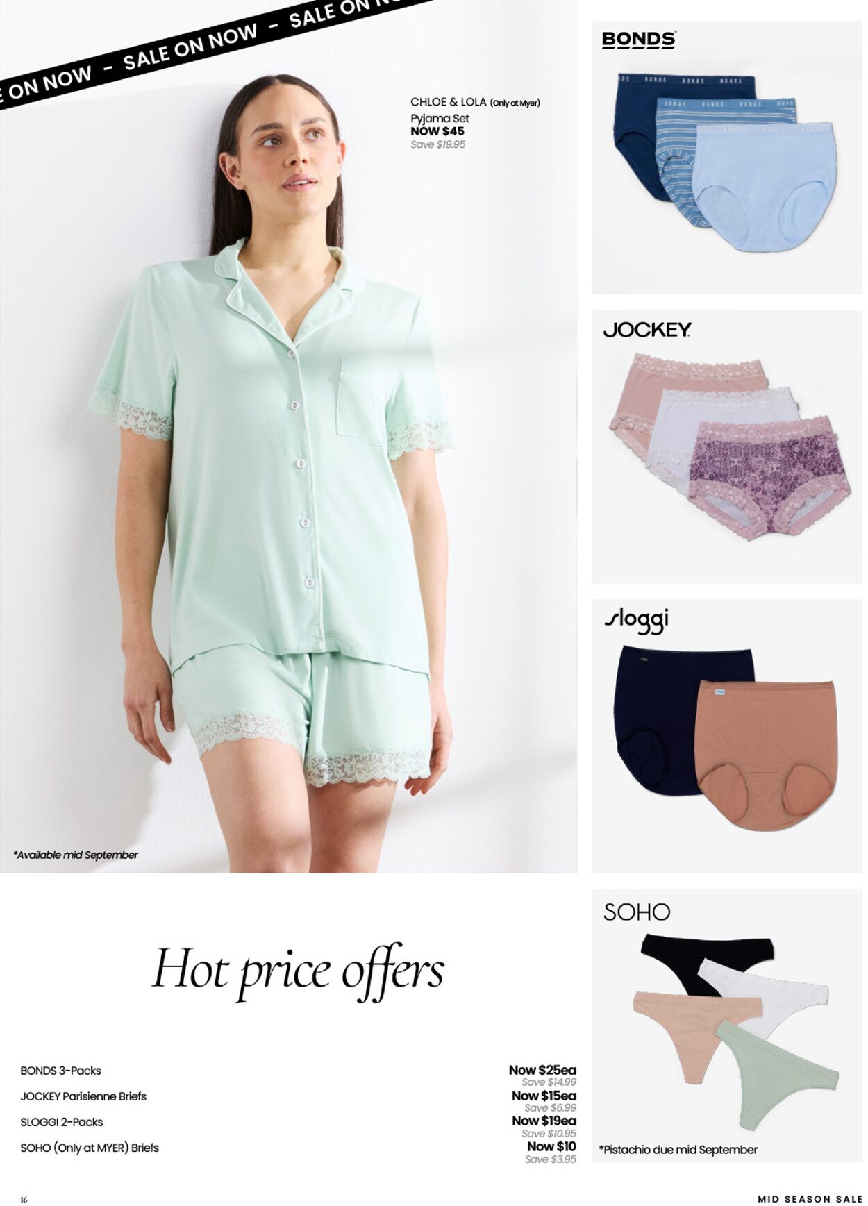 Catalogue Myer 10.09.2025 - 25.07.2026