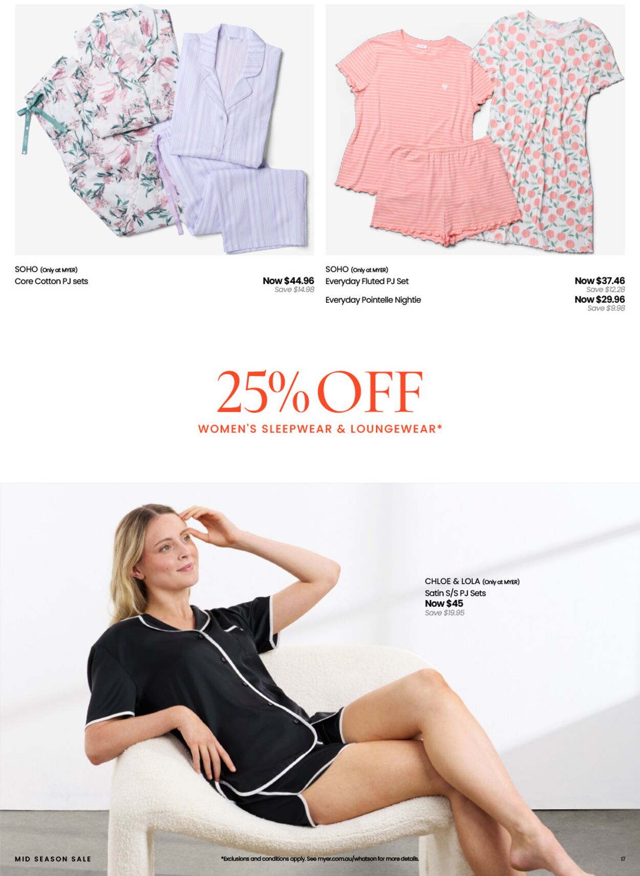Catalogue Myer 10.09.2025 - 25.07.2026