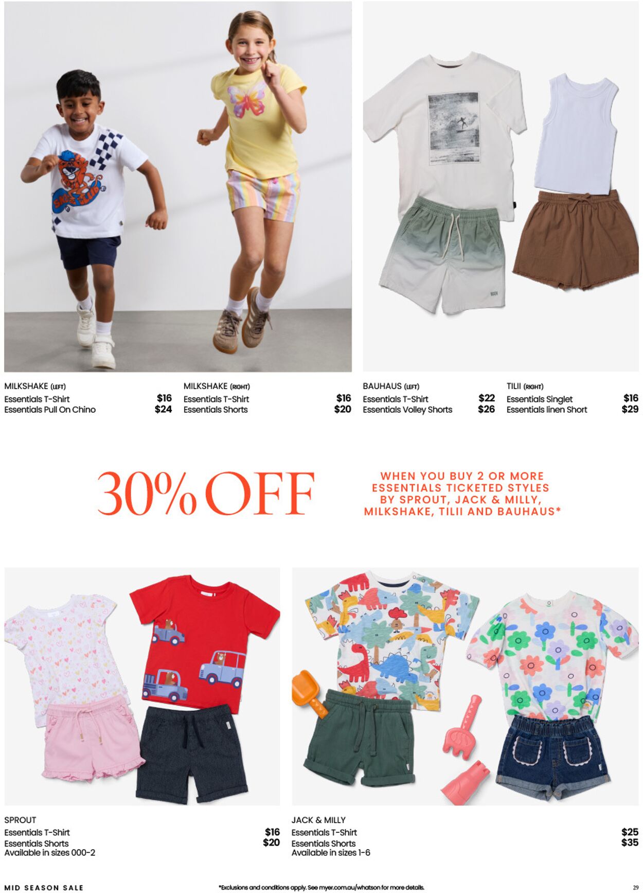 Catalogue Myer 10.09.2025 - 25.07.2026