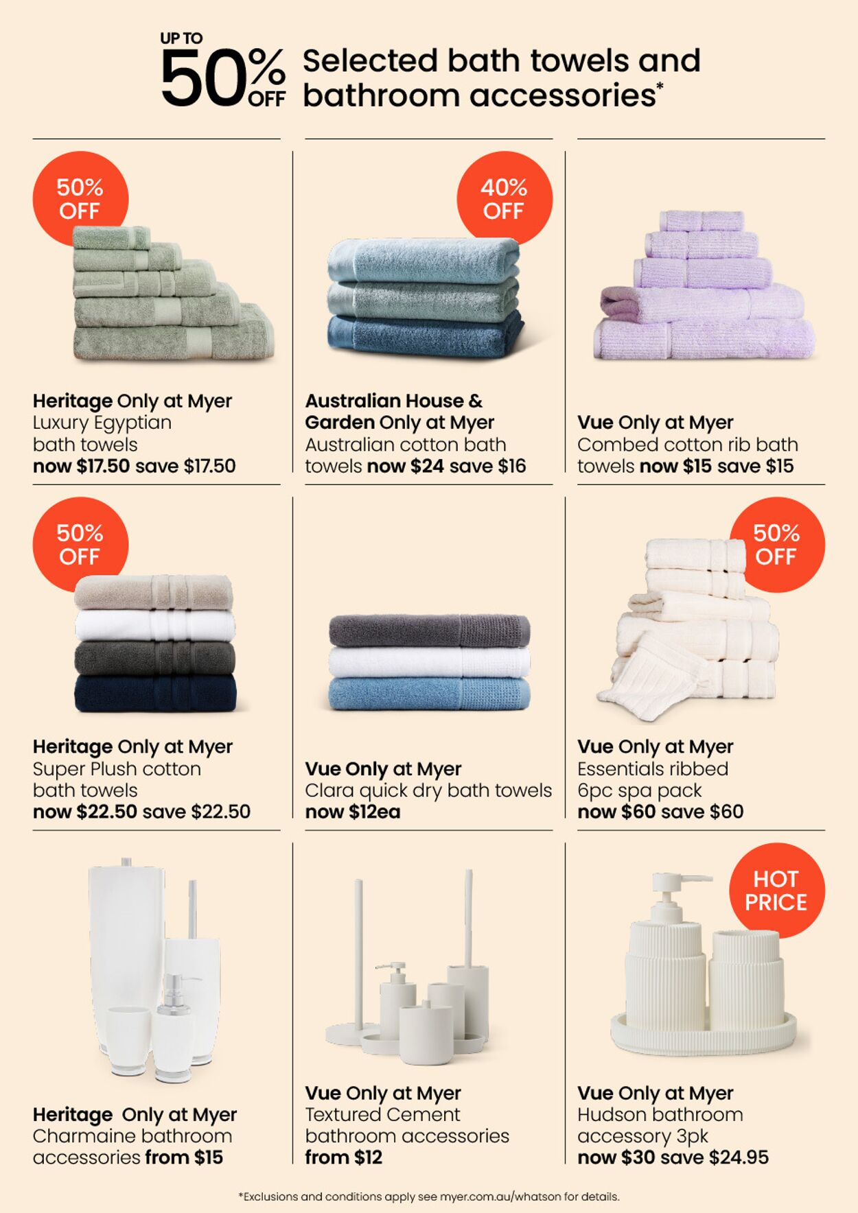 Catalogue Myer 05.03.2025 - 25.07.2026