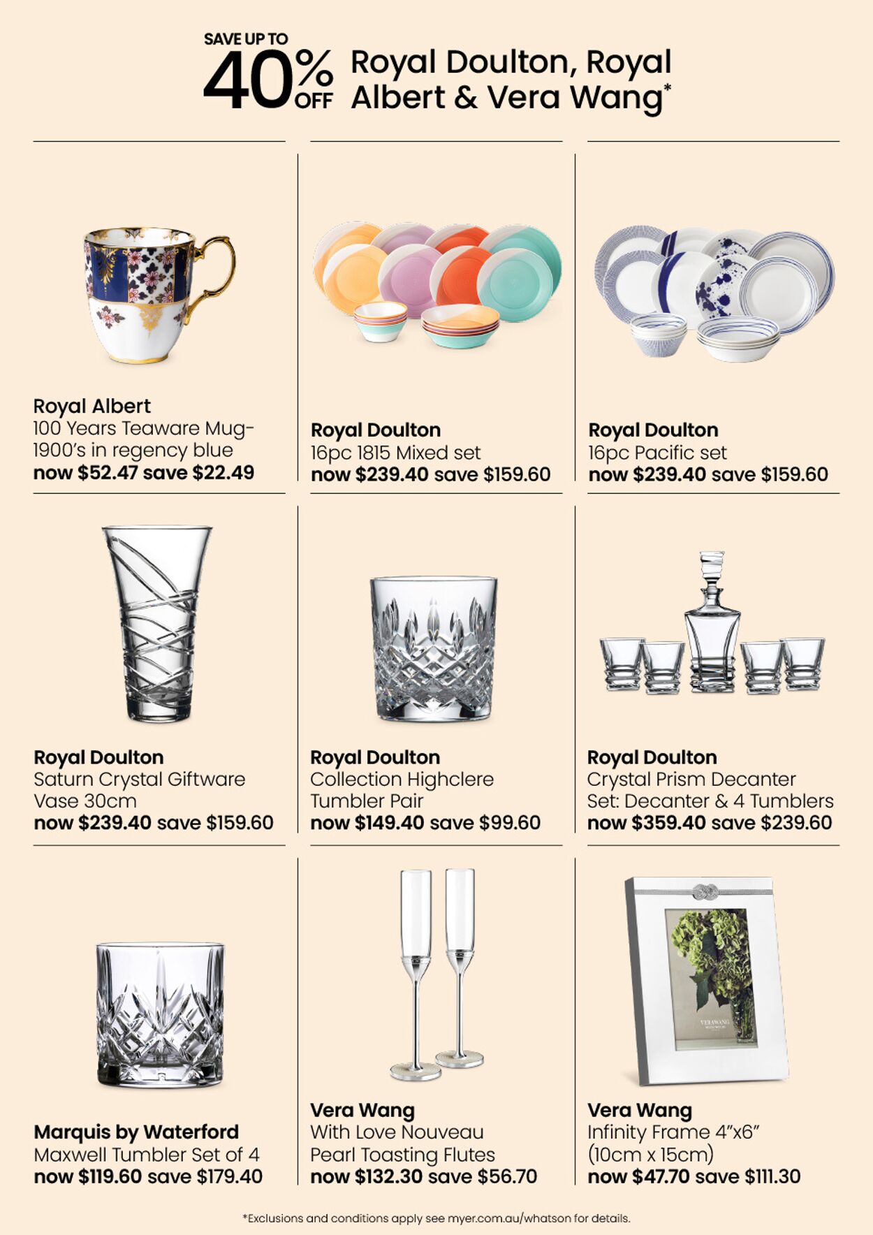 Catalogue Myer 05.03.2025 - 25.07.2026