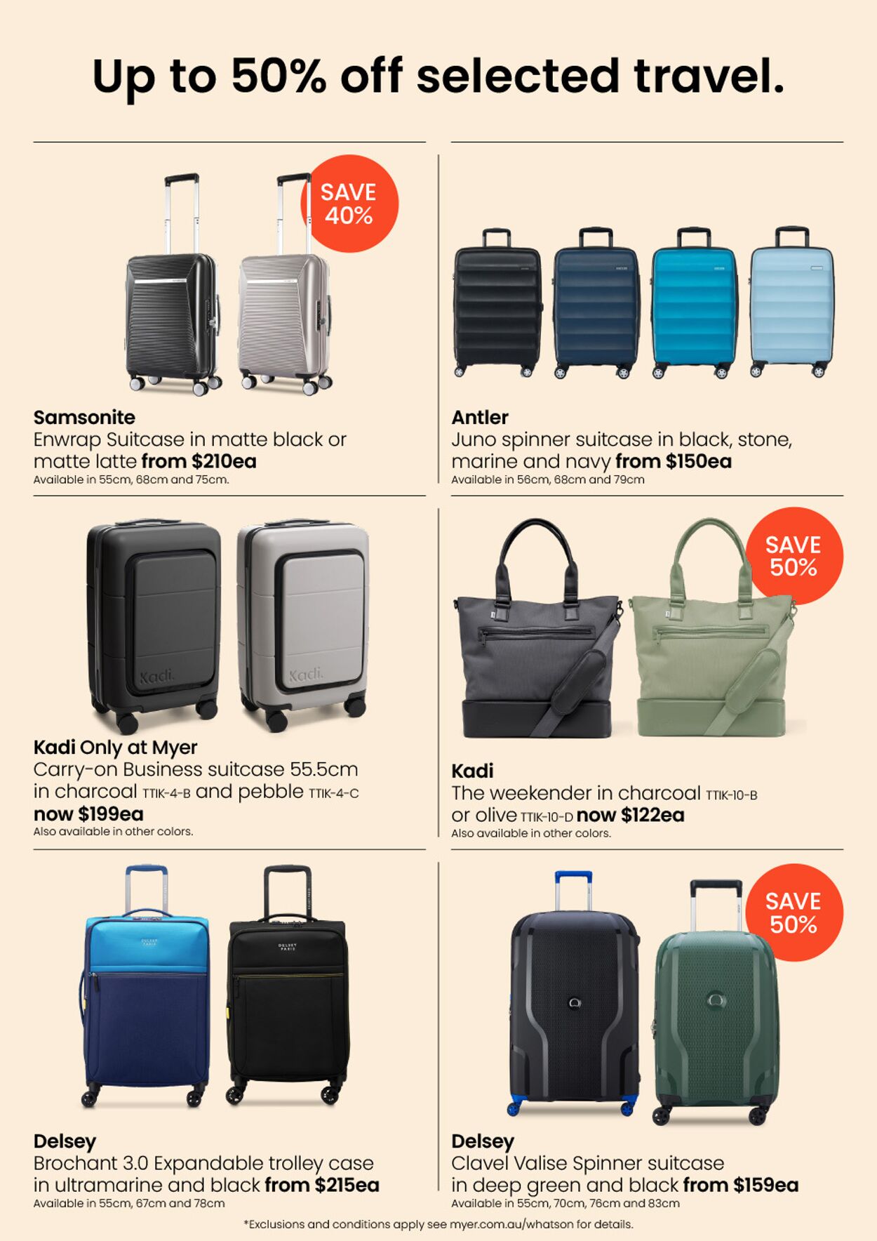 Catalogue Myer 05.03.2025 - 25.07.2026