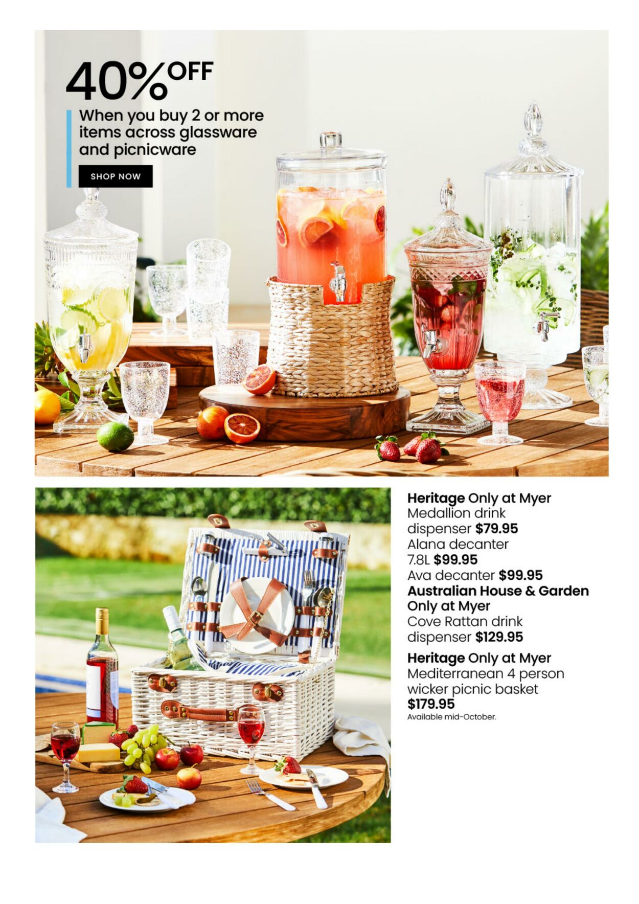 Catalogue Myer 18.10.2023 - 15.11.2023