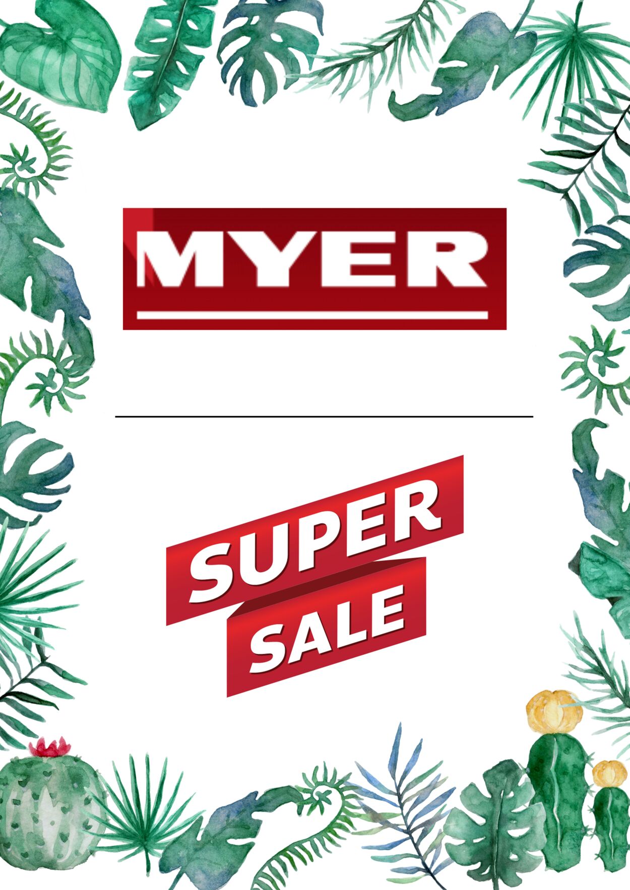 Catalogue Myer 9 Mar, 2023