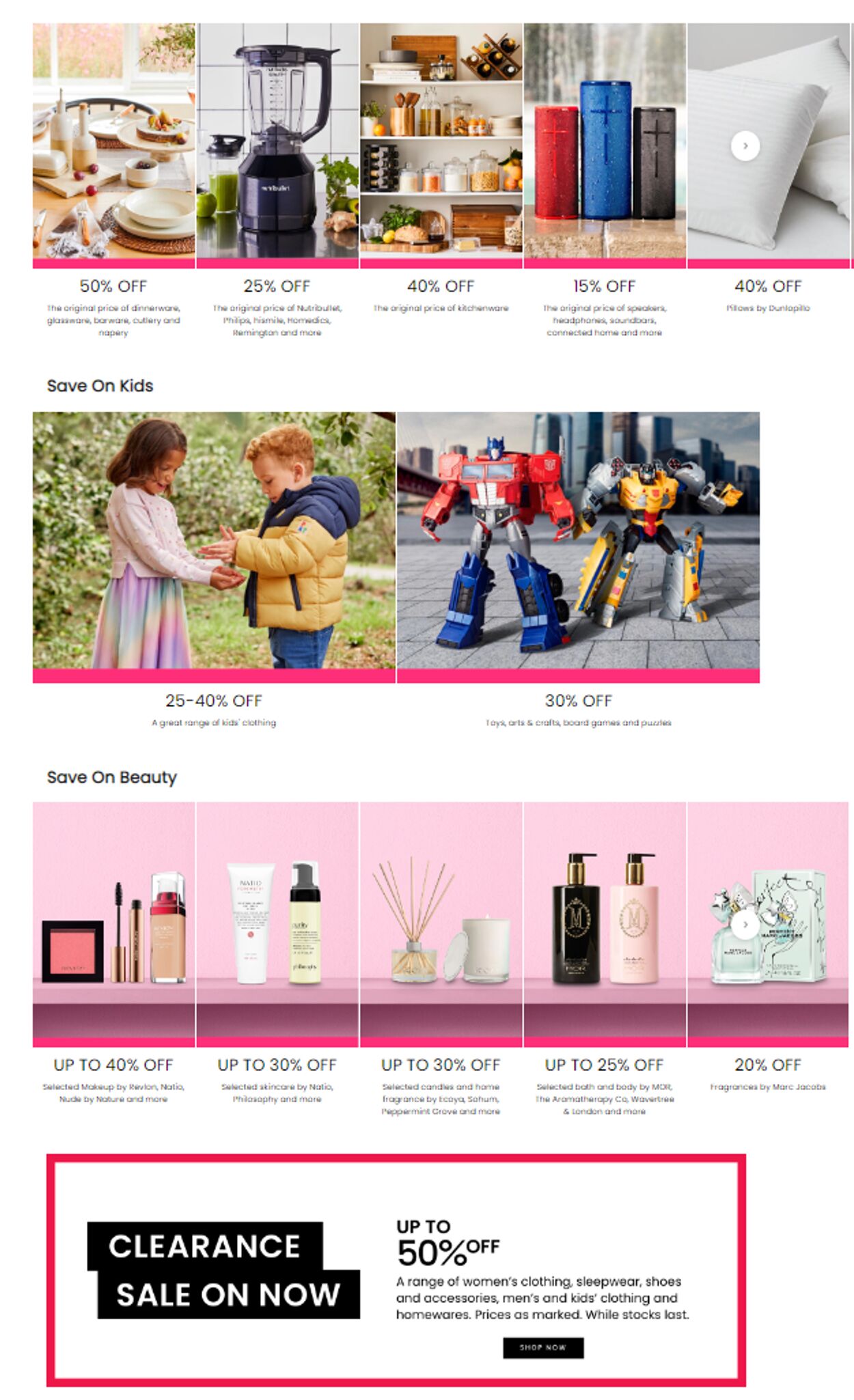 Catalogue Myer 14.07.2023 - 17.07.2023