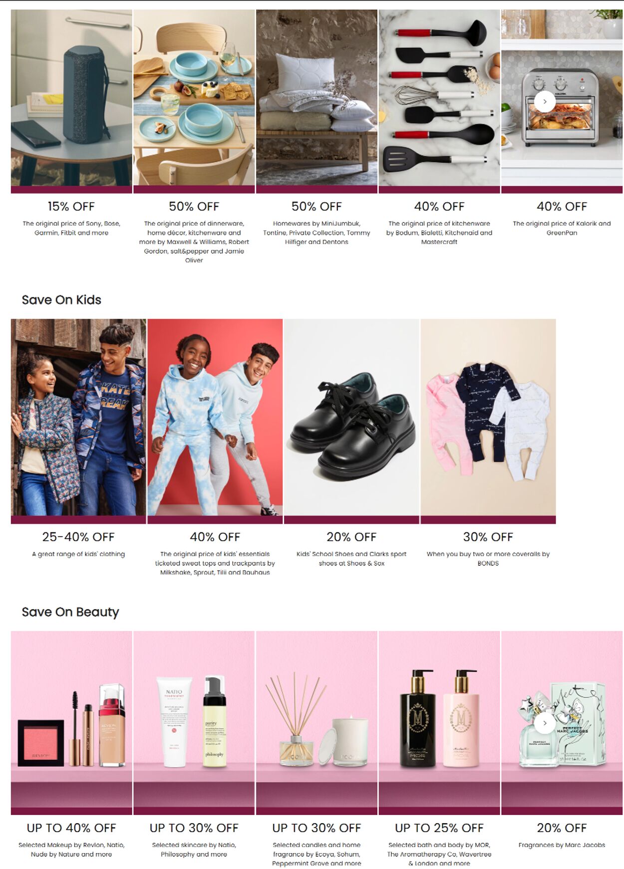 Catalogue Myer 10.07.2023 - 13.07.2023