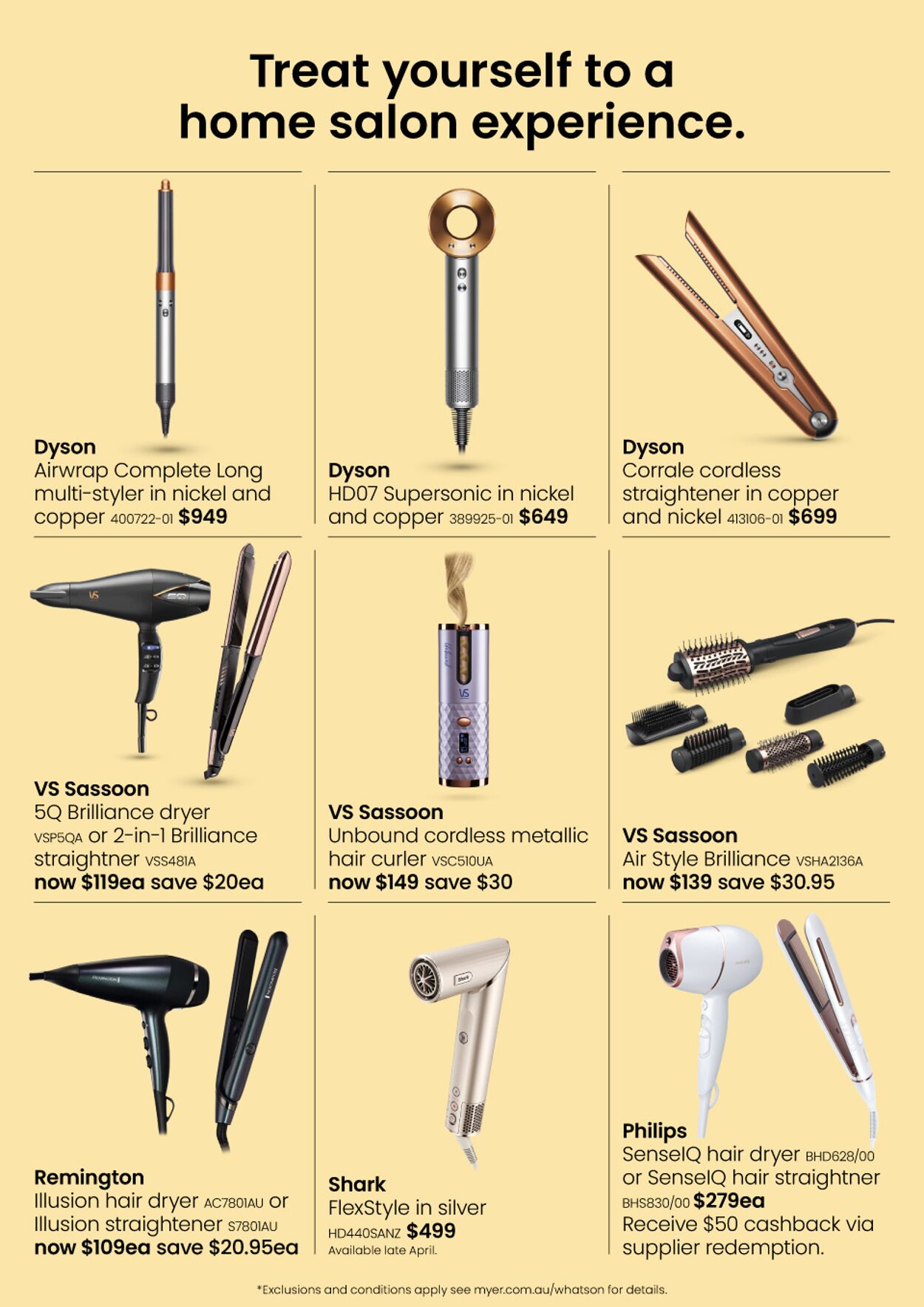 Catalogue Myer 25.04.2023 - 15.05.2023