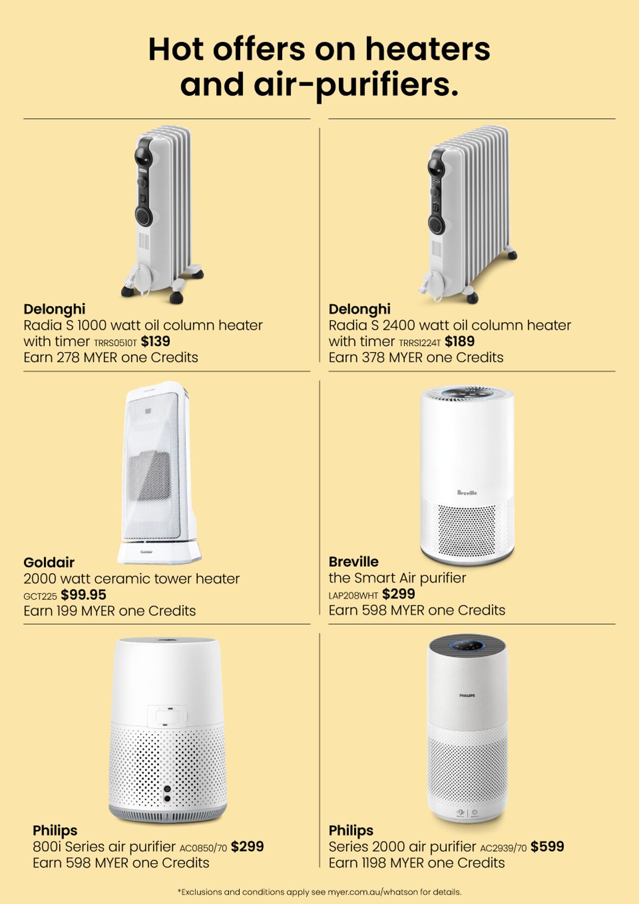 Catalogue Myer 25.04.2023 - 15.05.2023