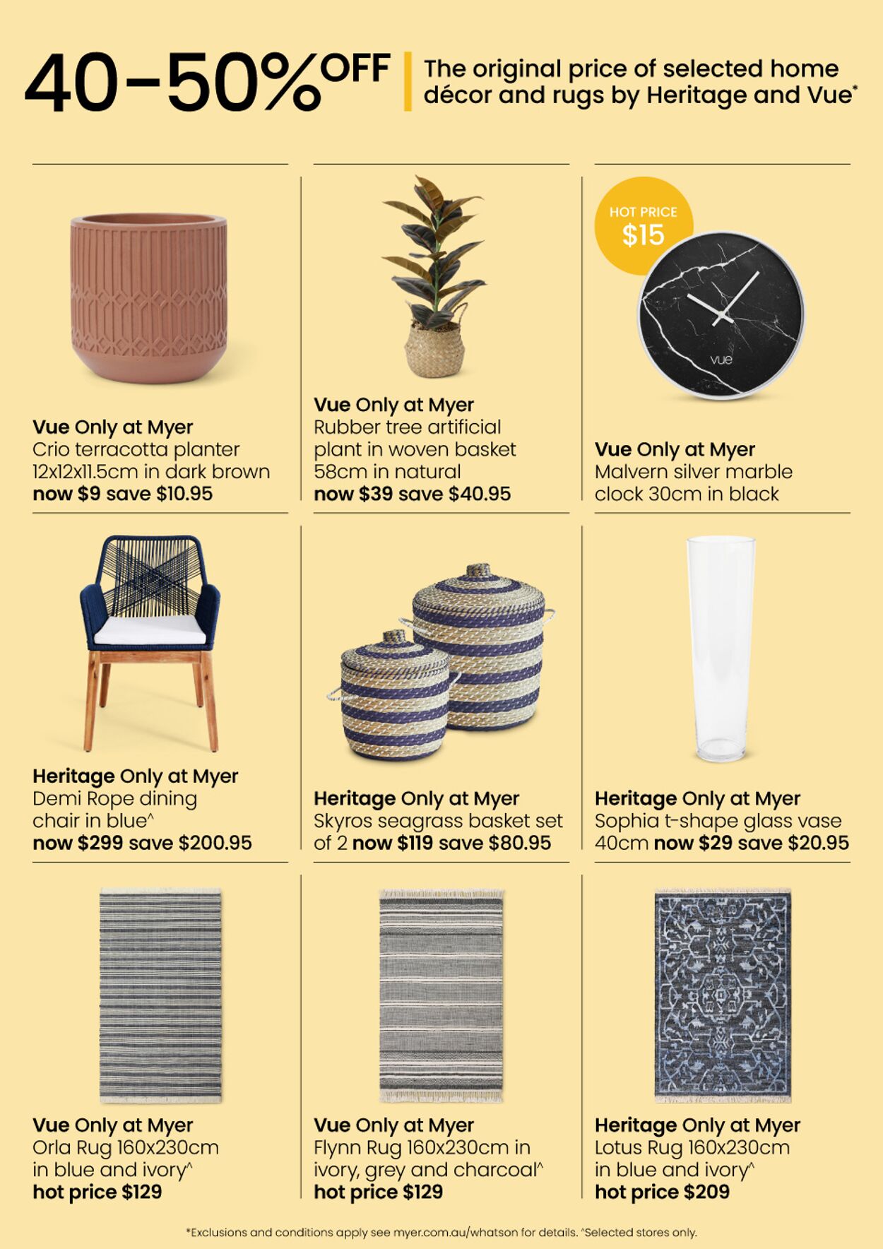 Catalogue Myer 25.04.2023 - 15.05.2023