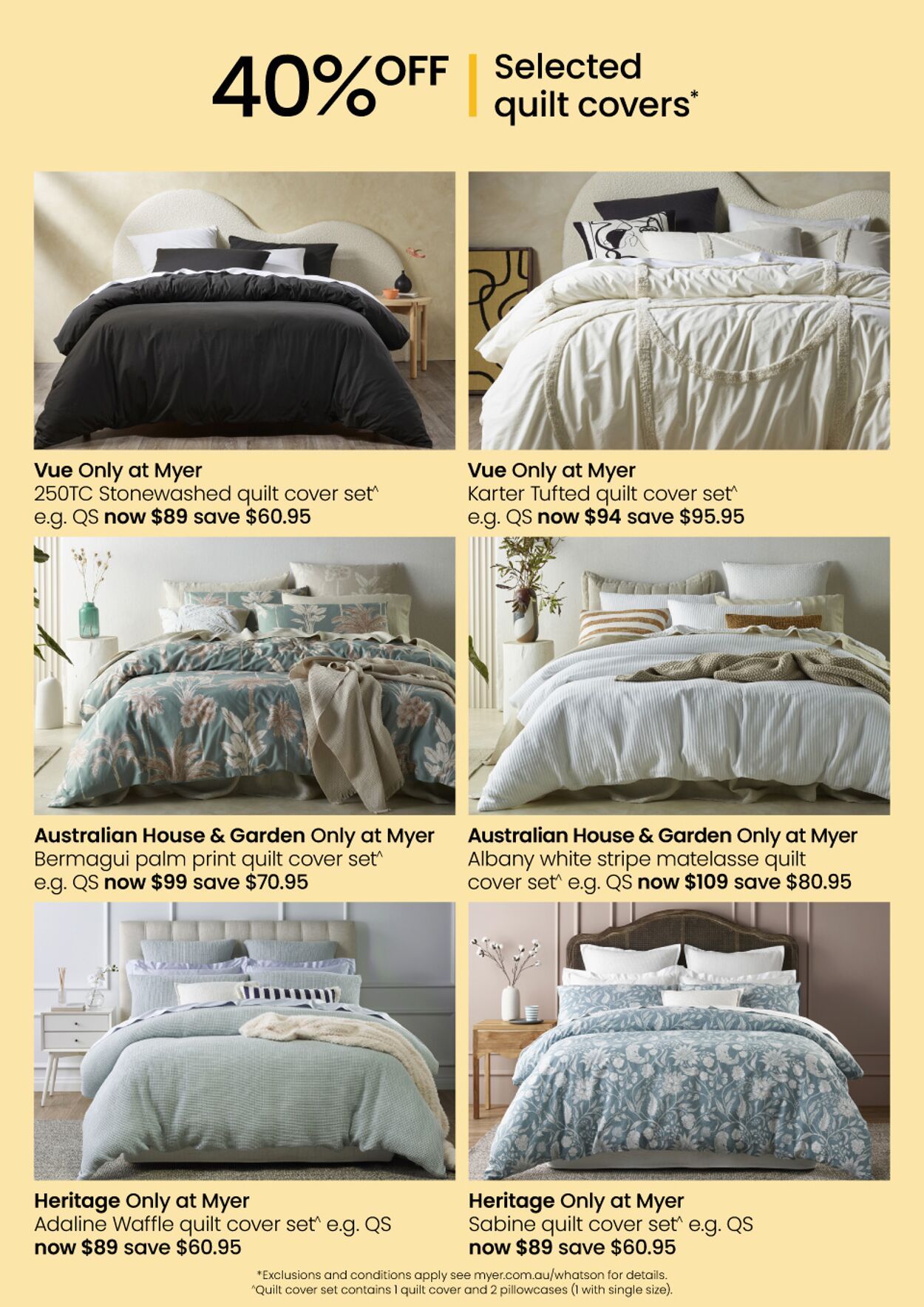 Catalogue Myer 25.04.2023 - 15.05.2023