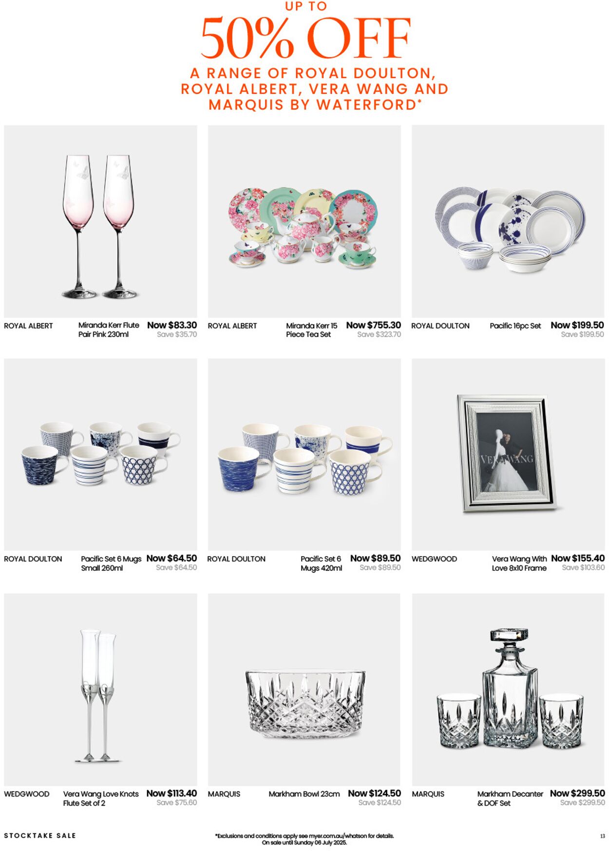 Catalogue Myer 27.05.2025 - 25.07.2026