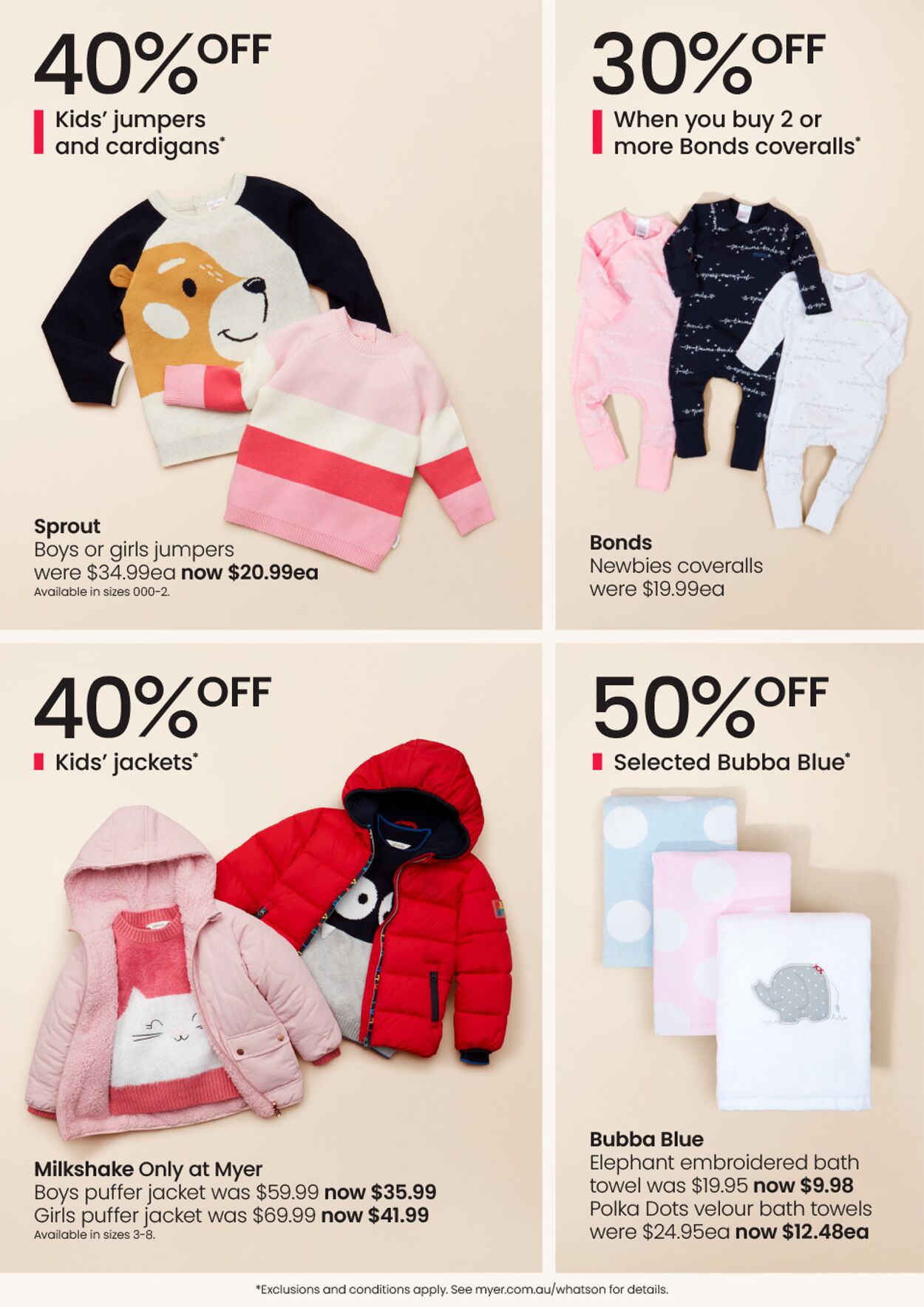 Catalogue Myer 08.06.2023 - 30.08.2023