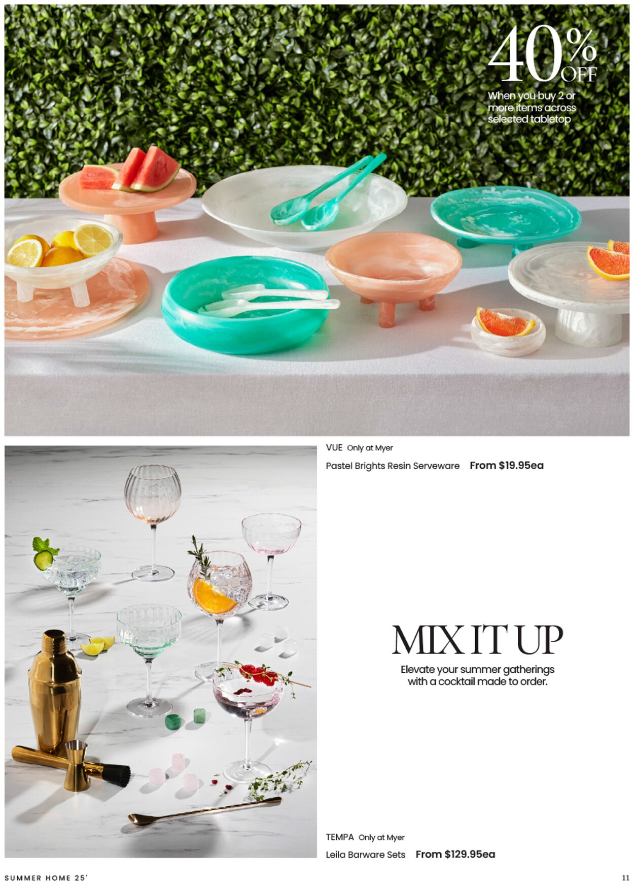 Catalogue Myer 14.10.2025 - 25.07.2026