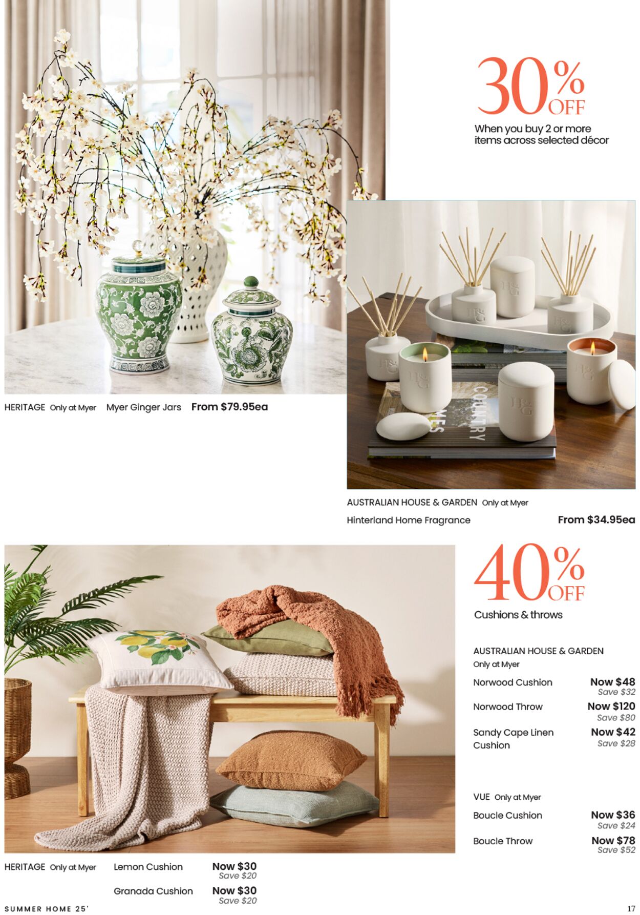 Catalogue Myer 14.10.2025 - 25.07.2026