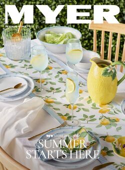 Catalogue Myer 11.02.2025 - 25.07.2026