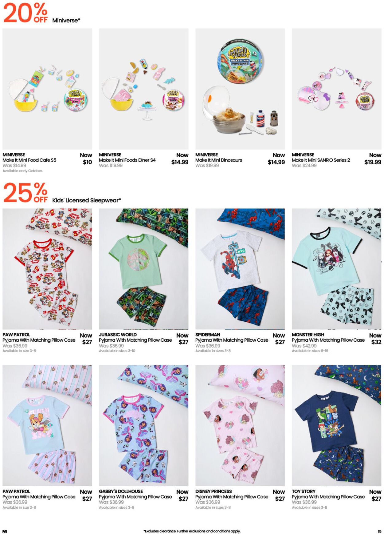 Catalogue Myer 15.09.2025 - 25.07.2026