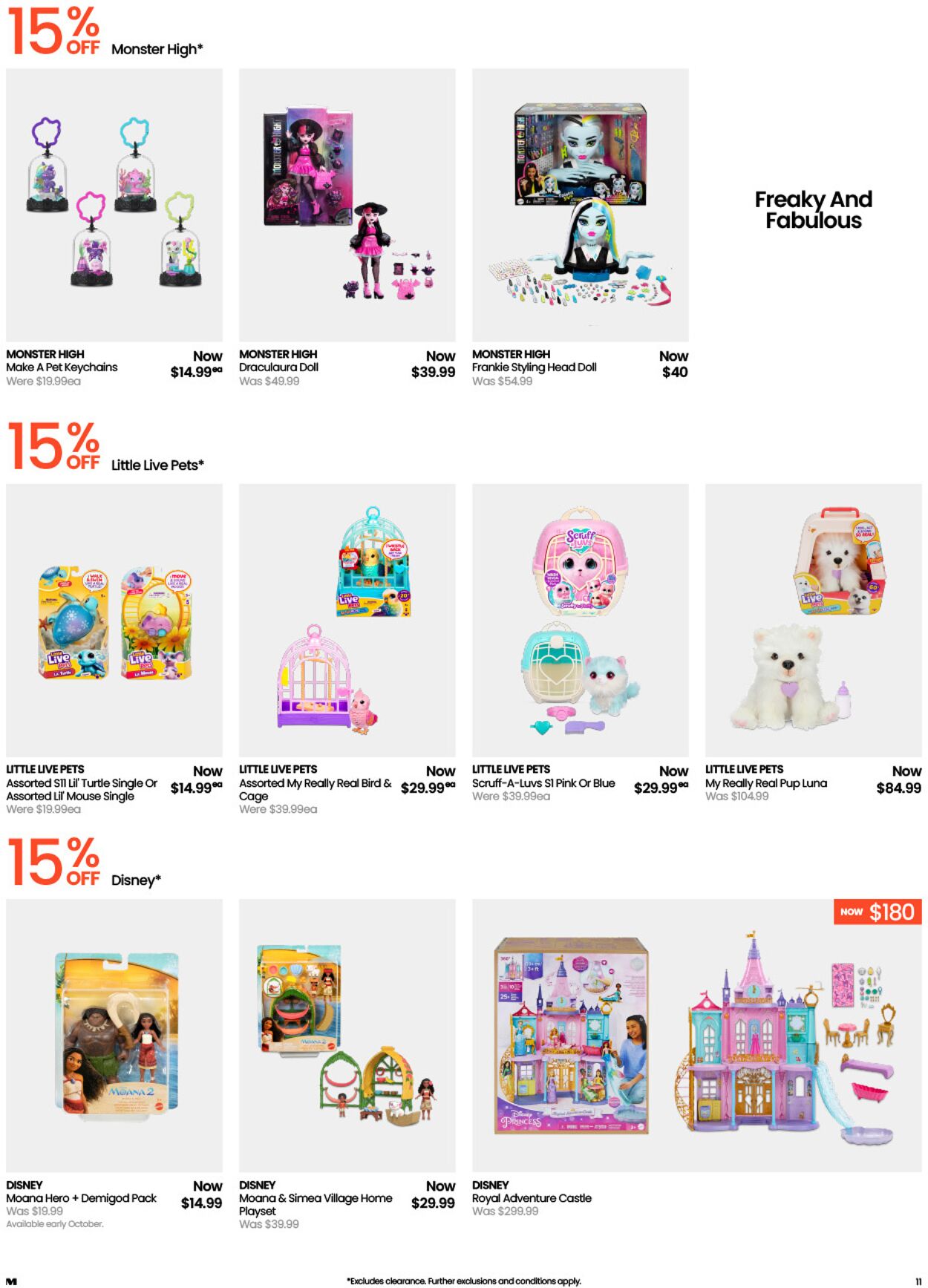 Catalogue Myer 15.09.2025 - 25.07.2026