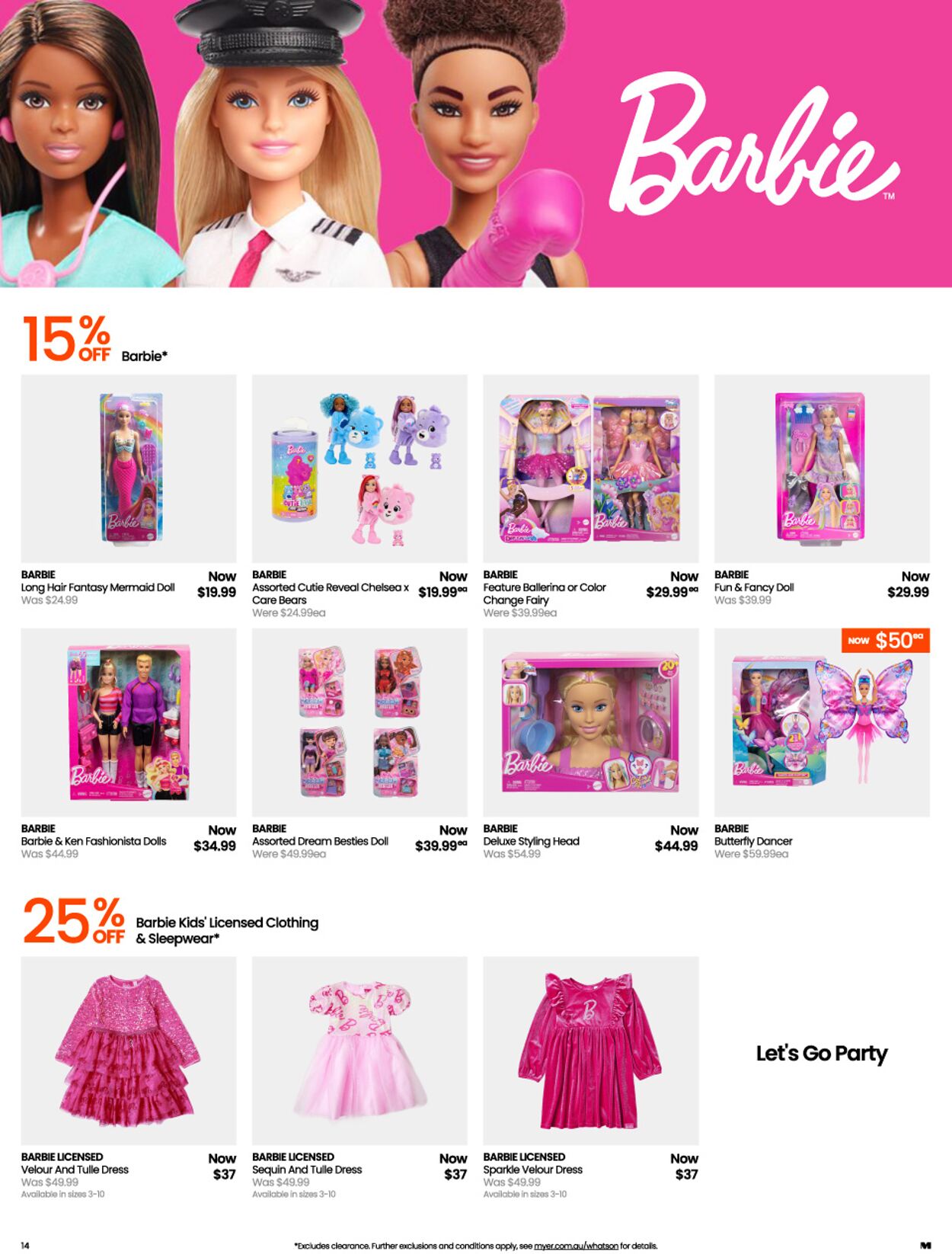 Catalogue Myer 08.04.2025 - 25.07.2026