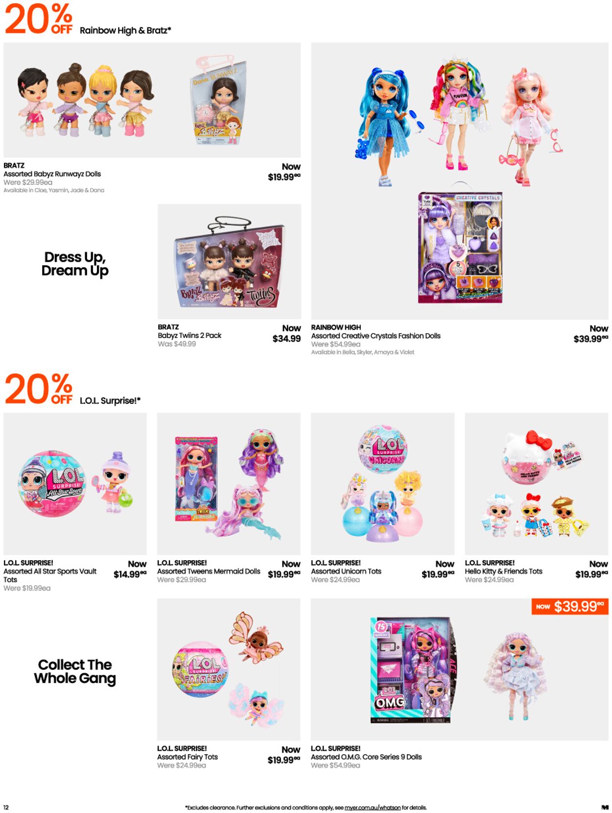 Catalogue Myer 08.04.2025 - 25.07.2026