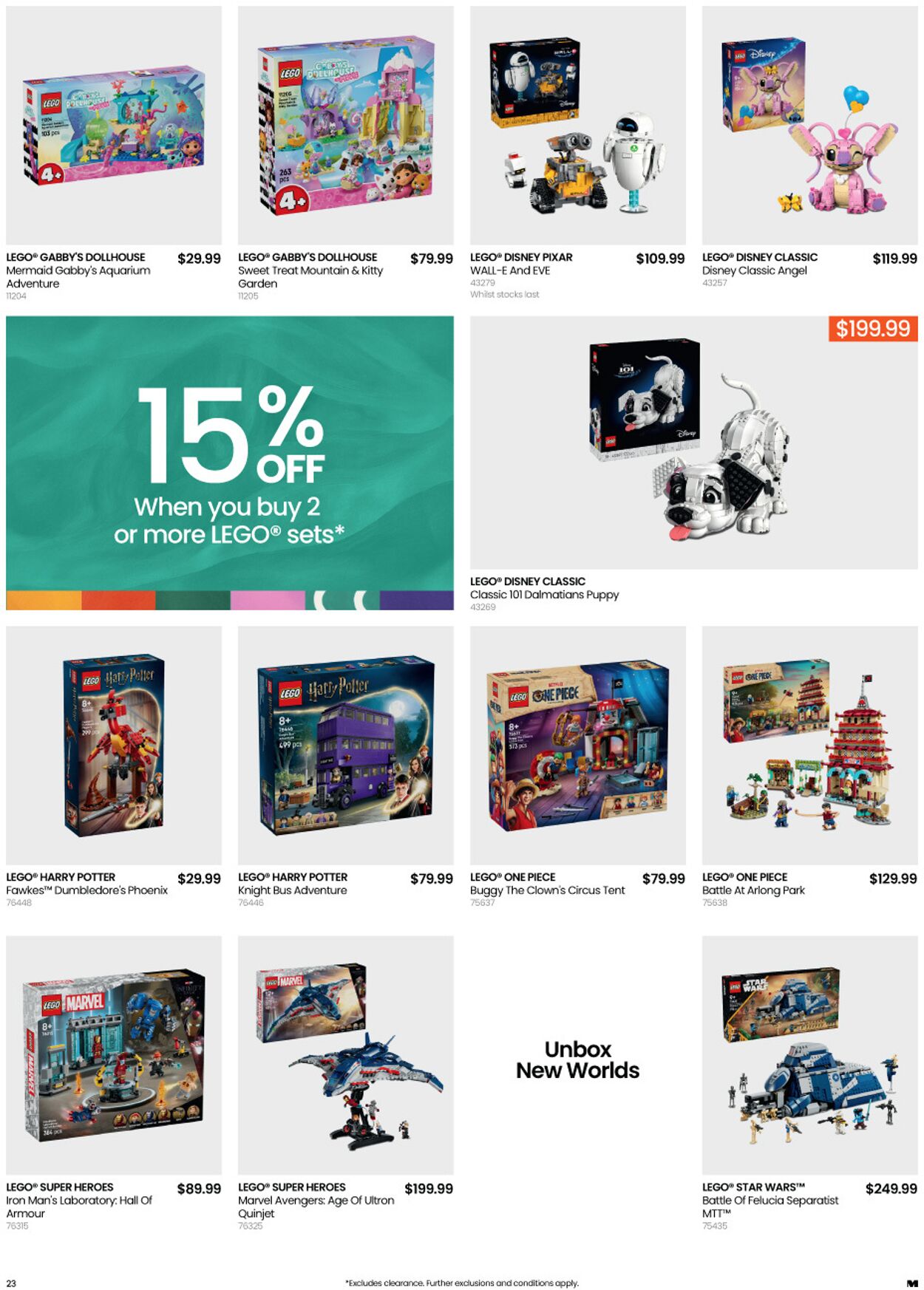 Catalogue Myer 27.10.2025 - 25.07.2026