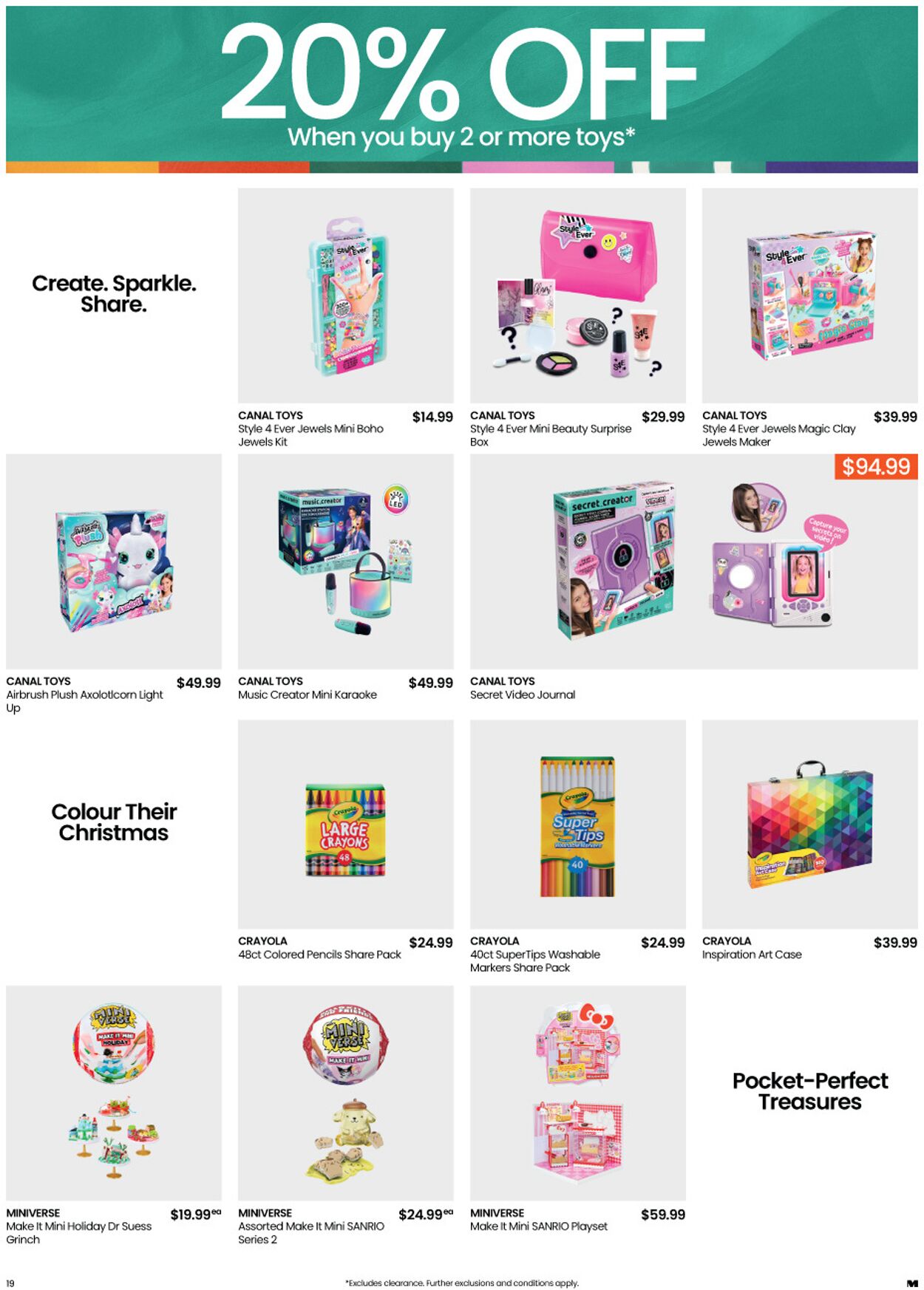Catalogue Myer 27.10.2025 - 25.07.2026