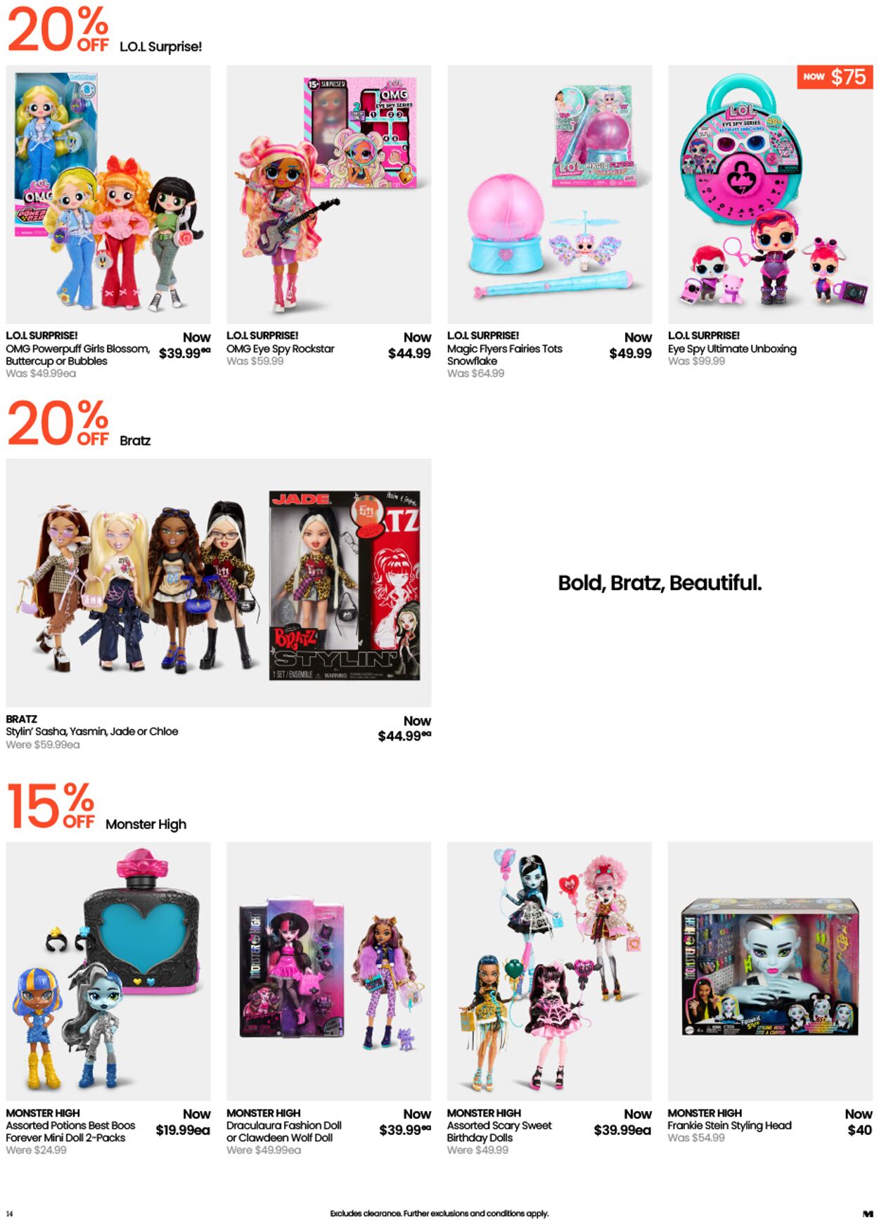 Catalogue Myer 17.11.2025 - 25.07.2026