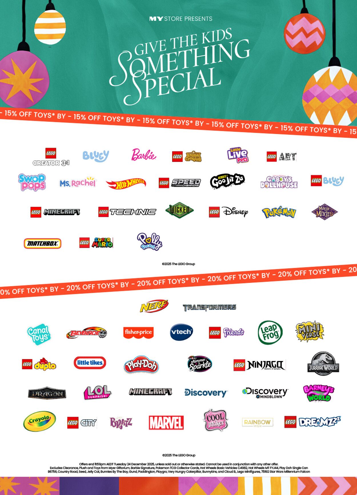 Catalogue Myer 17.11.2025 - 25.07.2026