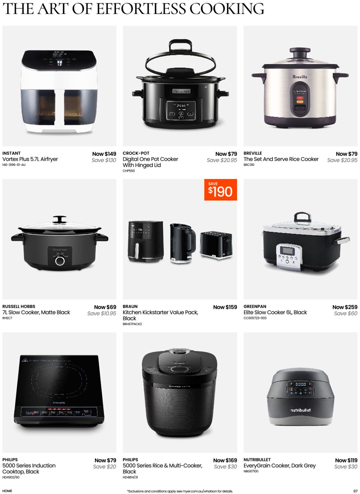 Catalogue Myer 06.05.2025 - 25.07.2026