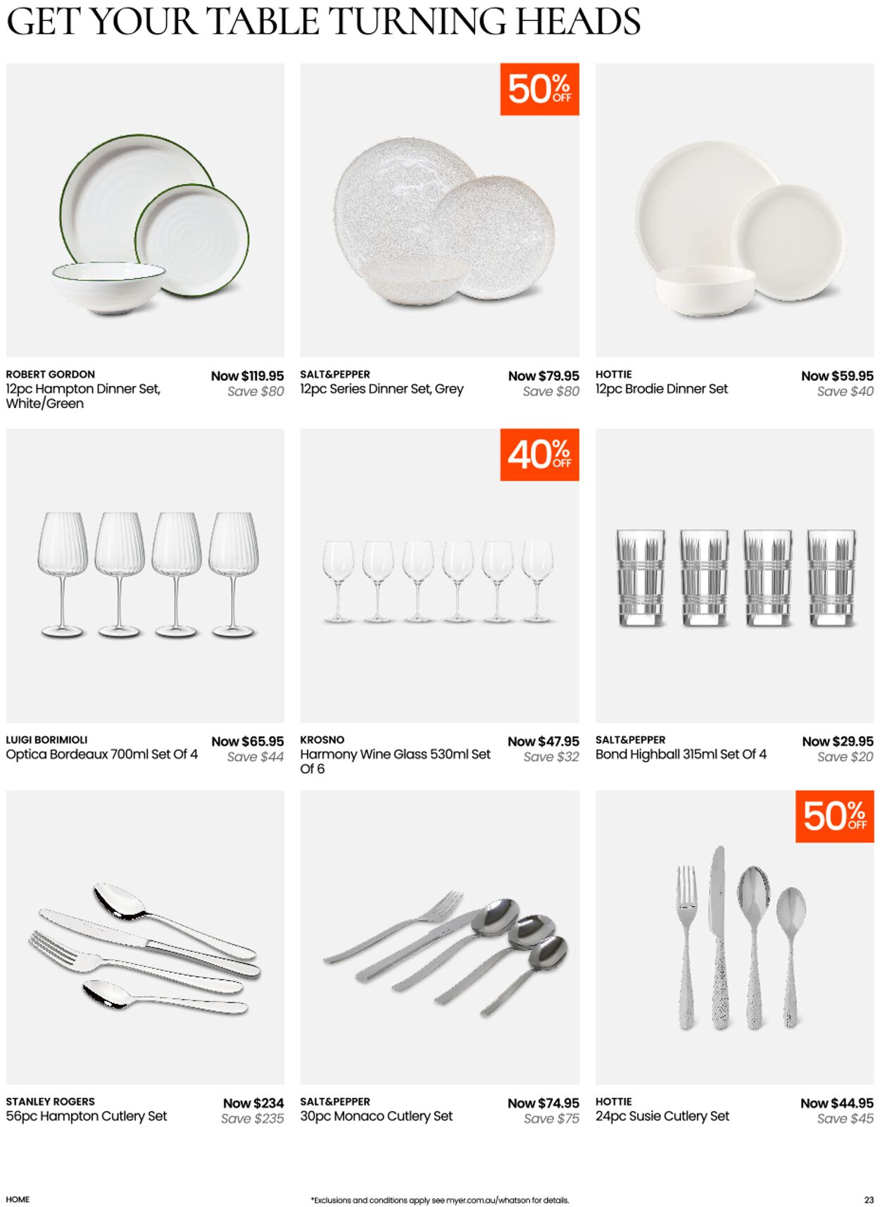 Catalogue Myer 06.05.2025 - 25.07.2026