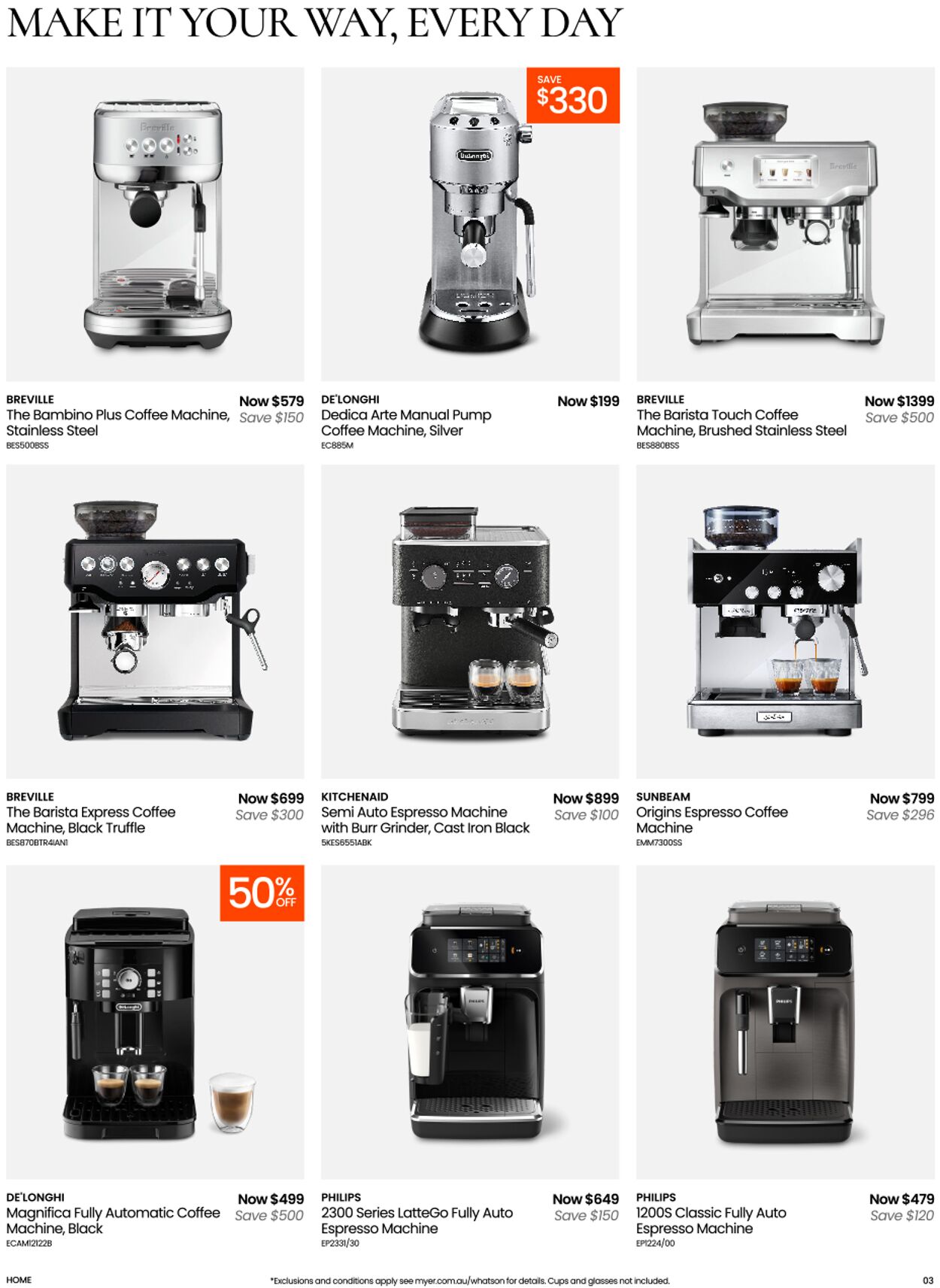 Catalogue Myer 06.05.2025 - 25.07.2026