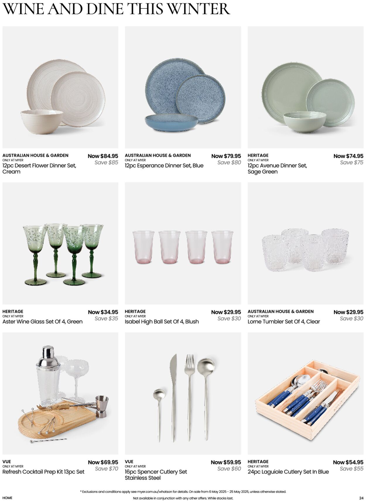 Catalogue Myer 06.05.2025 - 25.07.2026