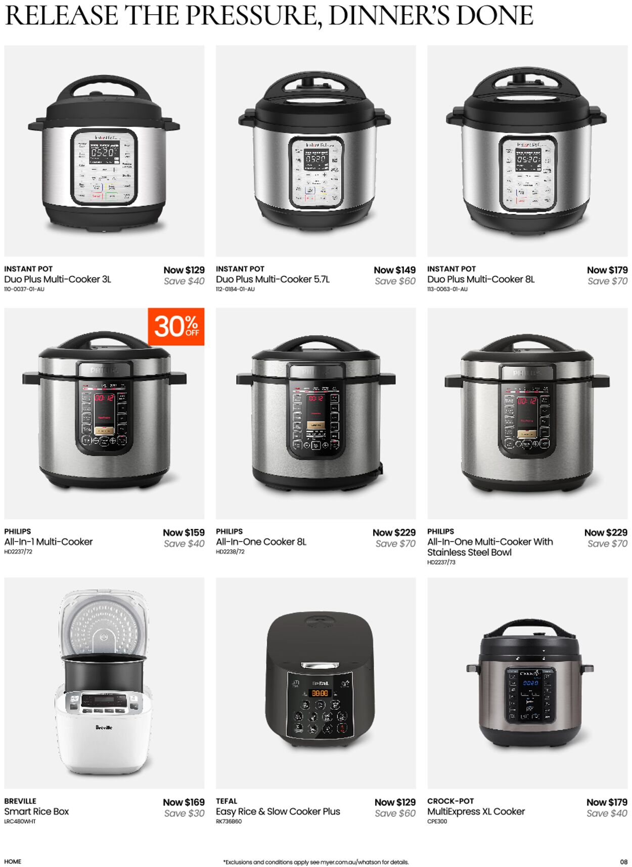 Catalogue Myer 06.05.2025 - 25.07.2026