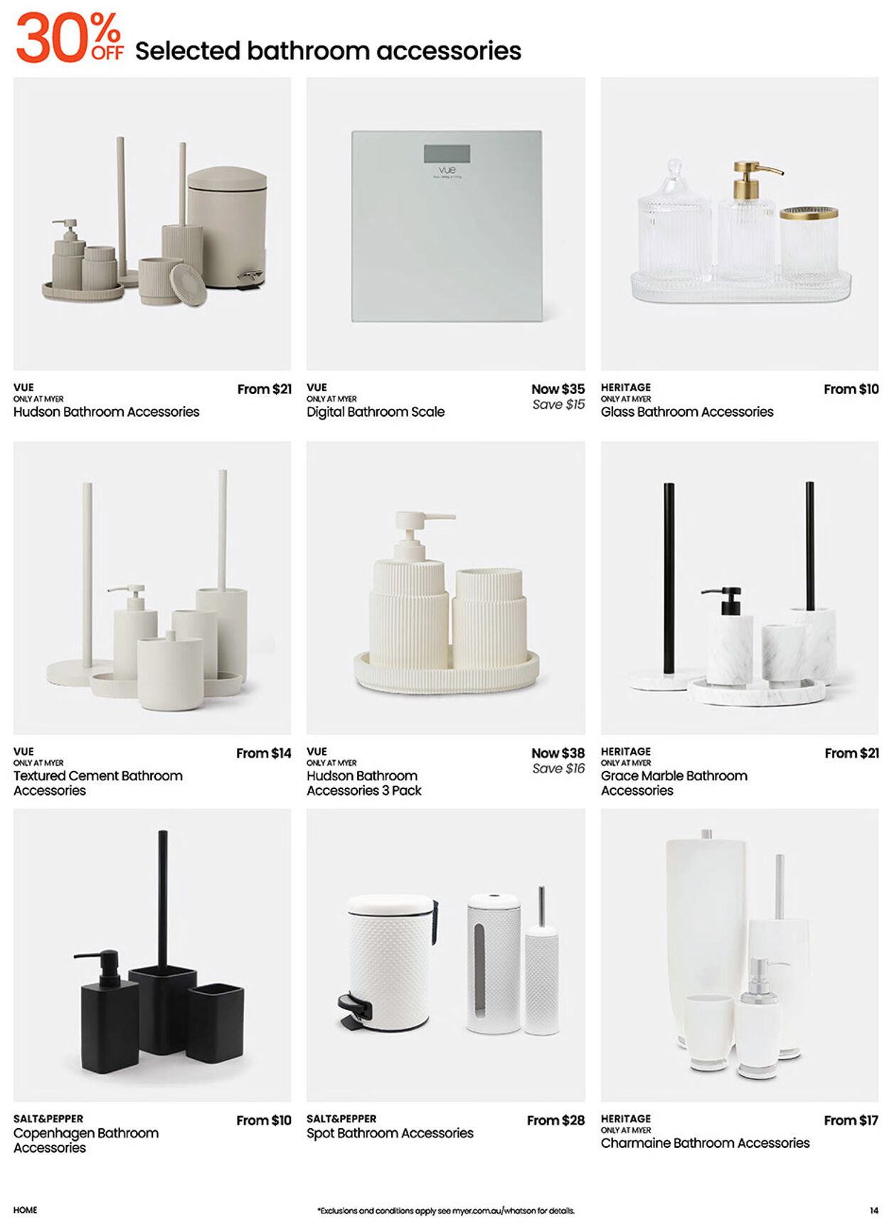 Catalogue Myer 06.05.2025 - 25.07.2026
