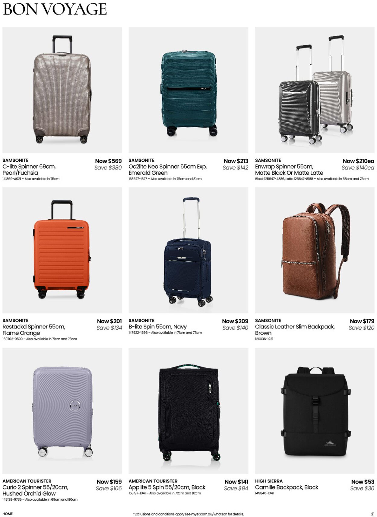 Catalogue Myer 06.05.2025 - 25.07.2026