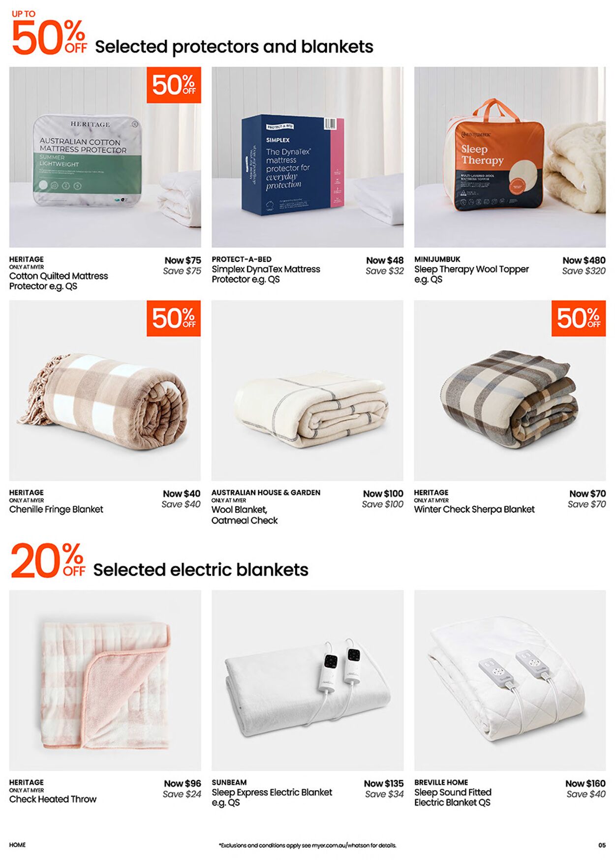 Catalogue Myer 06.05.2025 - 25.07.2026