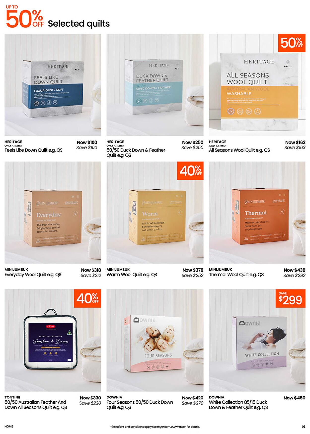 Catalogue Myer 06.05.2025 - 25.07.2026