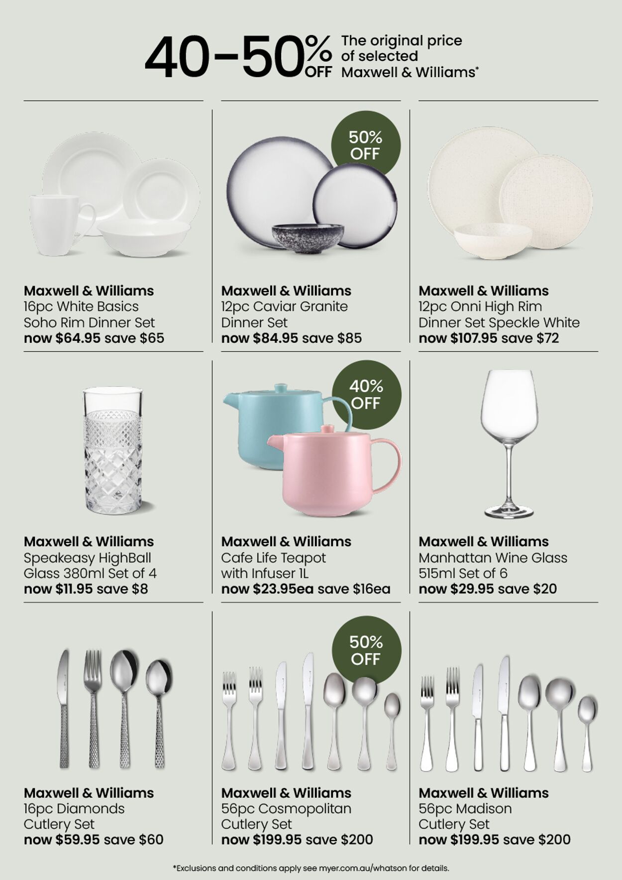 Catalogue Myer 11.02.2025 - 25.07.2026