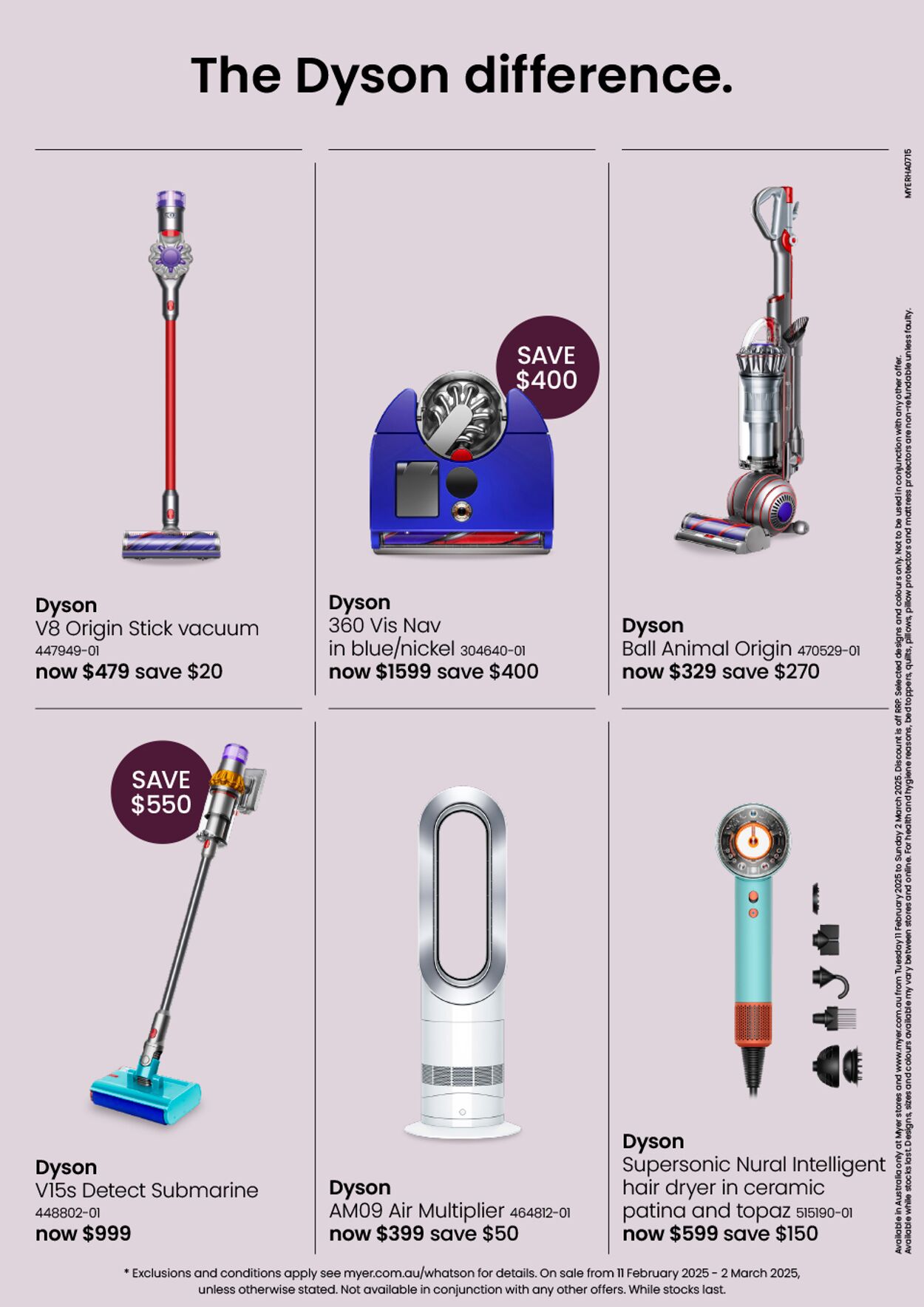 Catalogue Myer 11.02.2025 - 25.07.2026