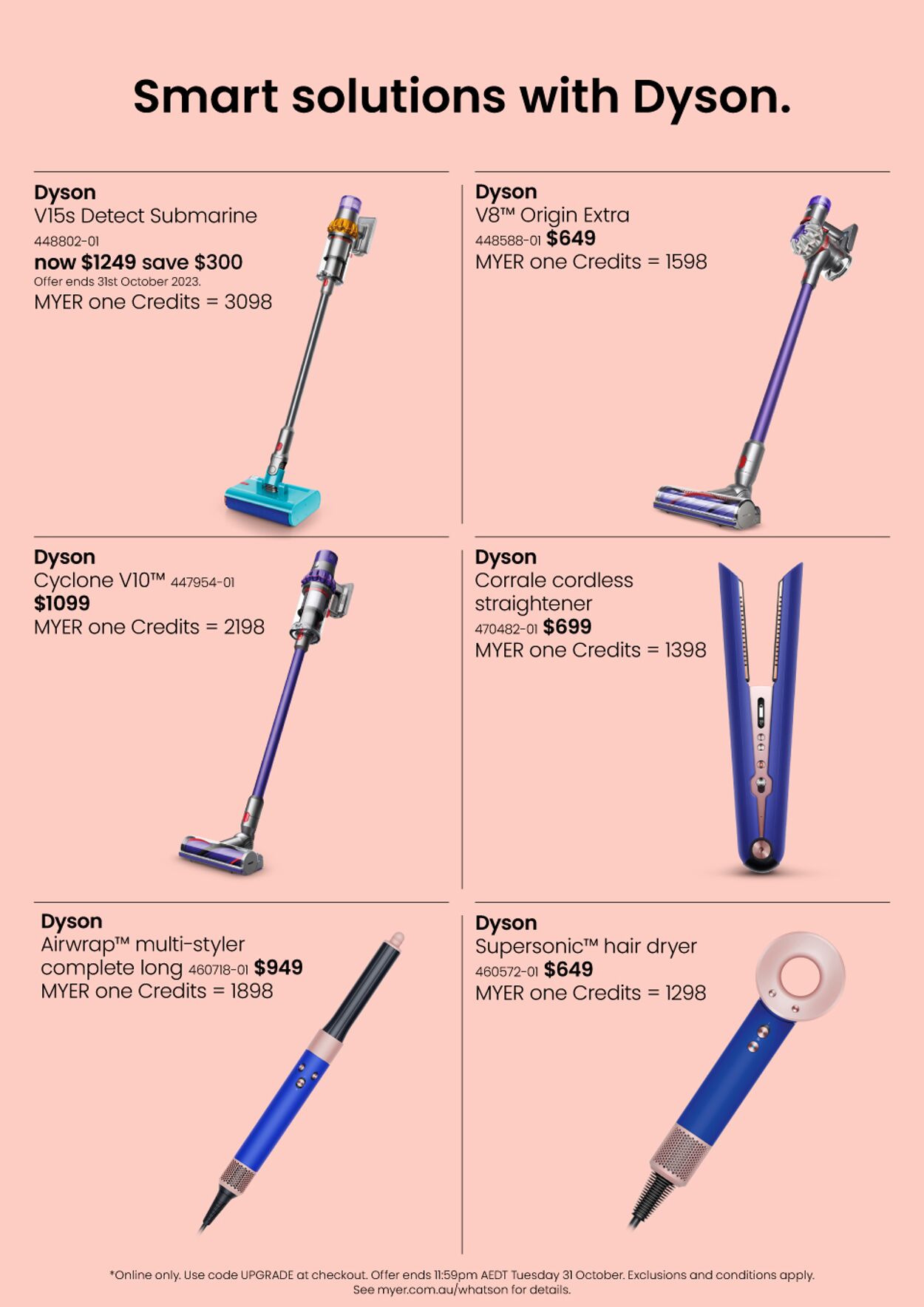 Catalogue Myer 23.10.2023 - 05.11.2023