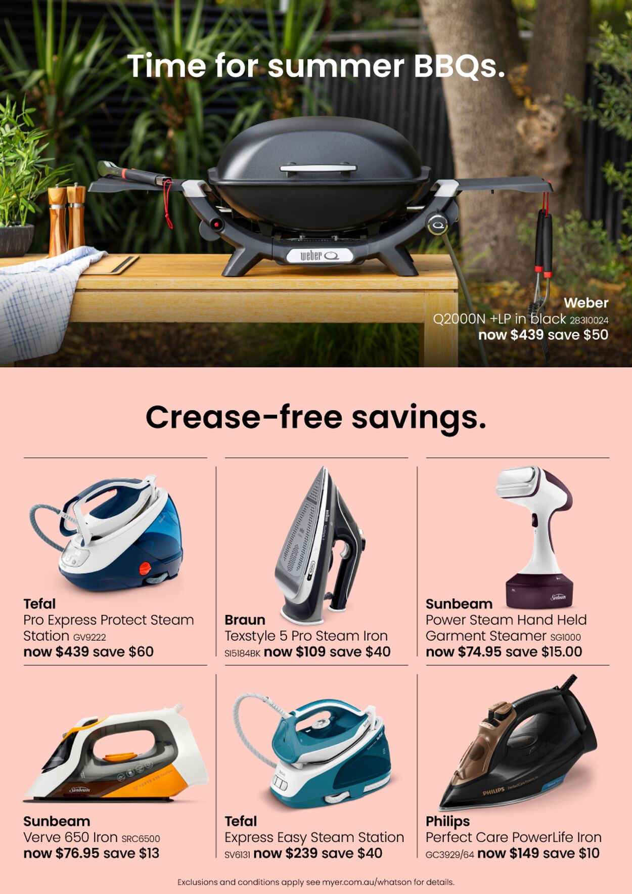 Catalogue Myer 23.10.2023 - 05.11.2023