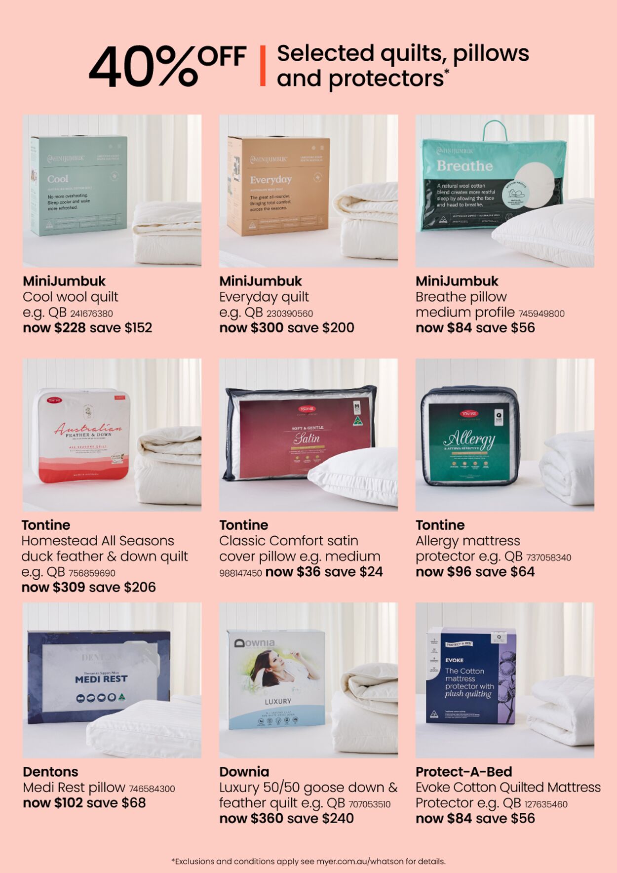 Catalogue Myer 23.10.2023 - 05.11.2023