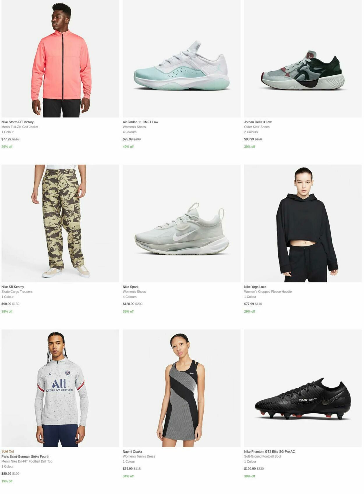 Catalogue Nike 19.01.2023 - 01.02.2023