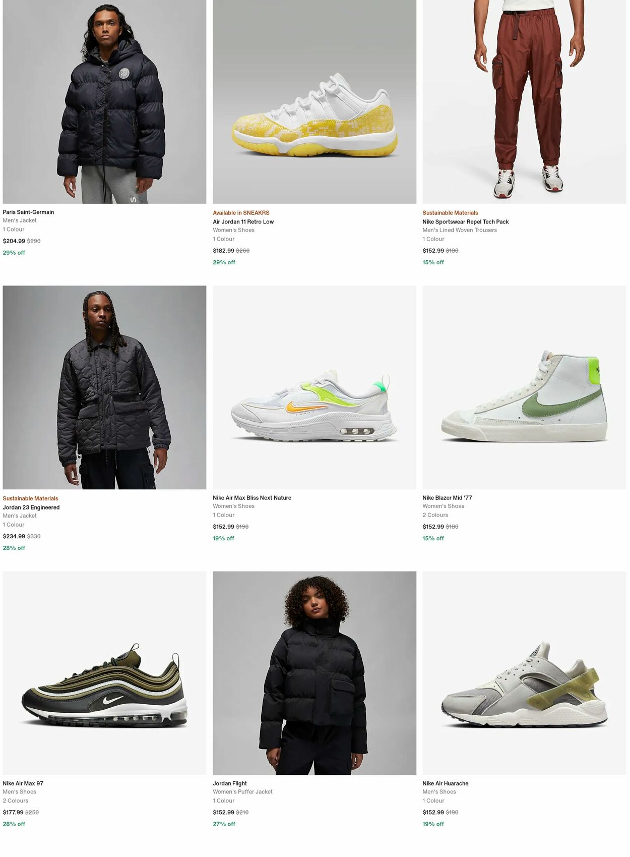 Catalogue Nike 23.10.2023 - 01.11.2023