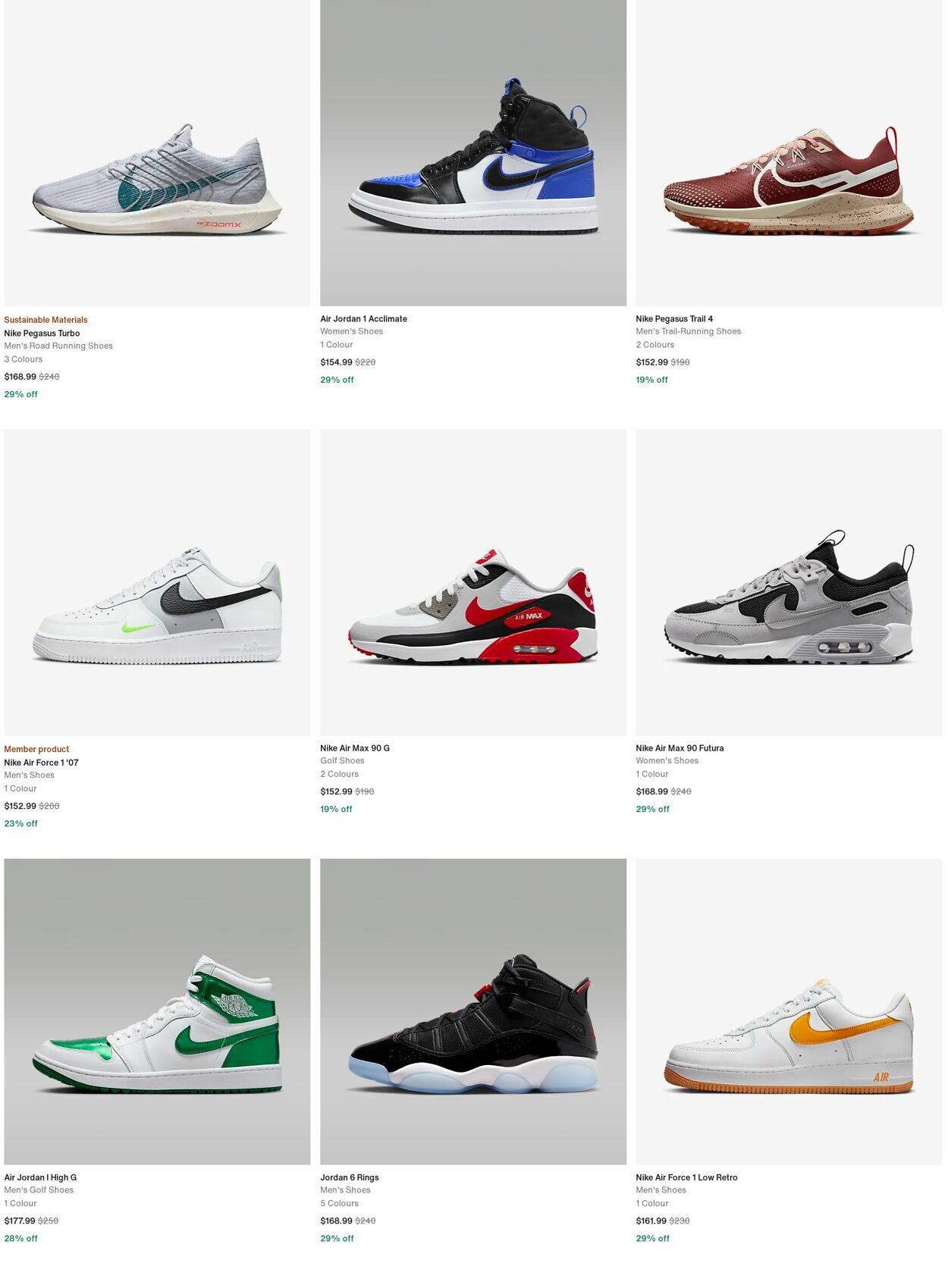 Catalogue Nike 23.10.2023 - 01.11.2023