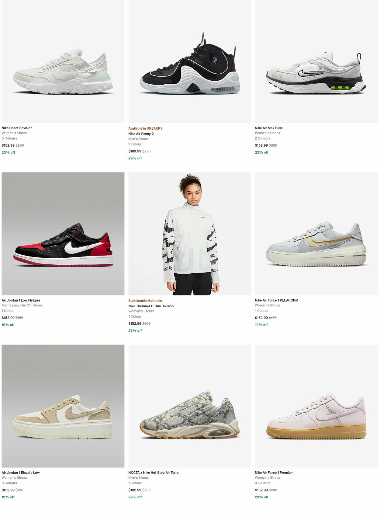 Catalogue Nike 23.10.2023 - 01.11.2023