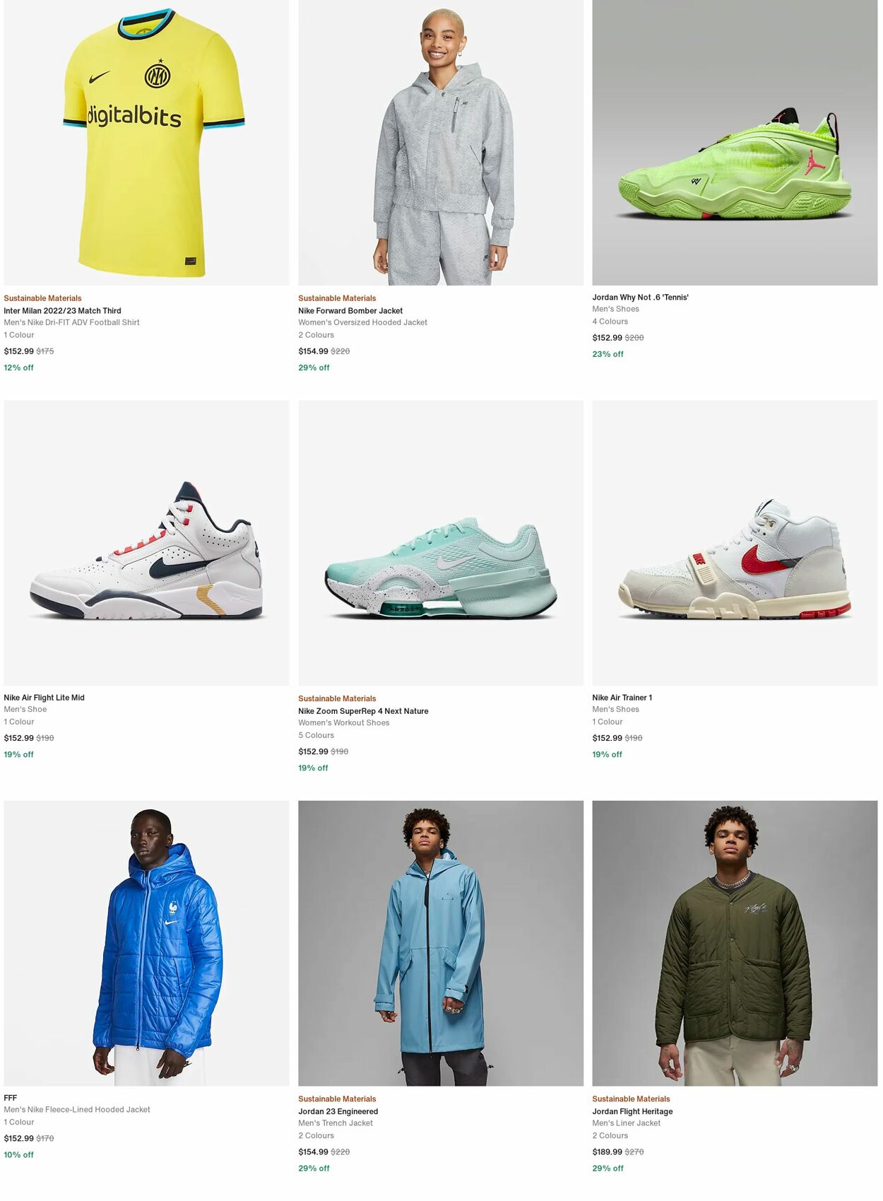 Catalogue Nike 23.10.2023 - 01.11.2023