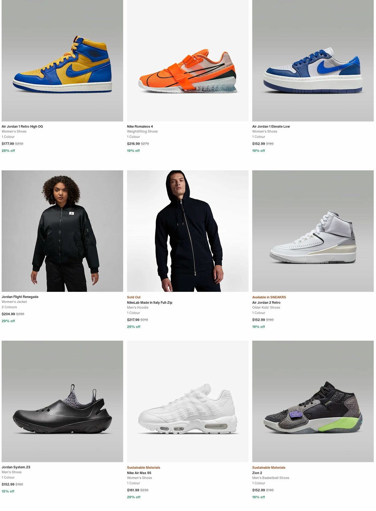 Catalogue Nike 23.10.2023 - 01.11.2023