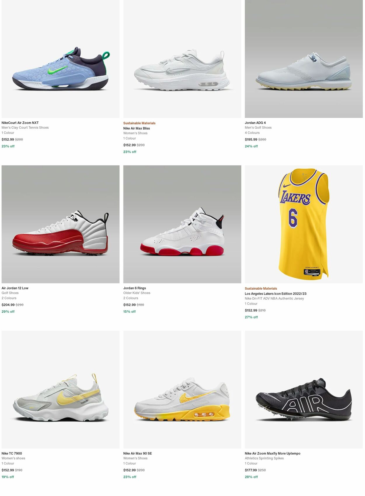 Catalogue Nike 23.10.2023 - 01.11.2023